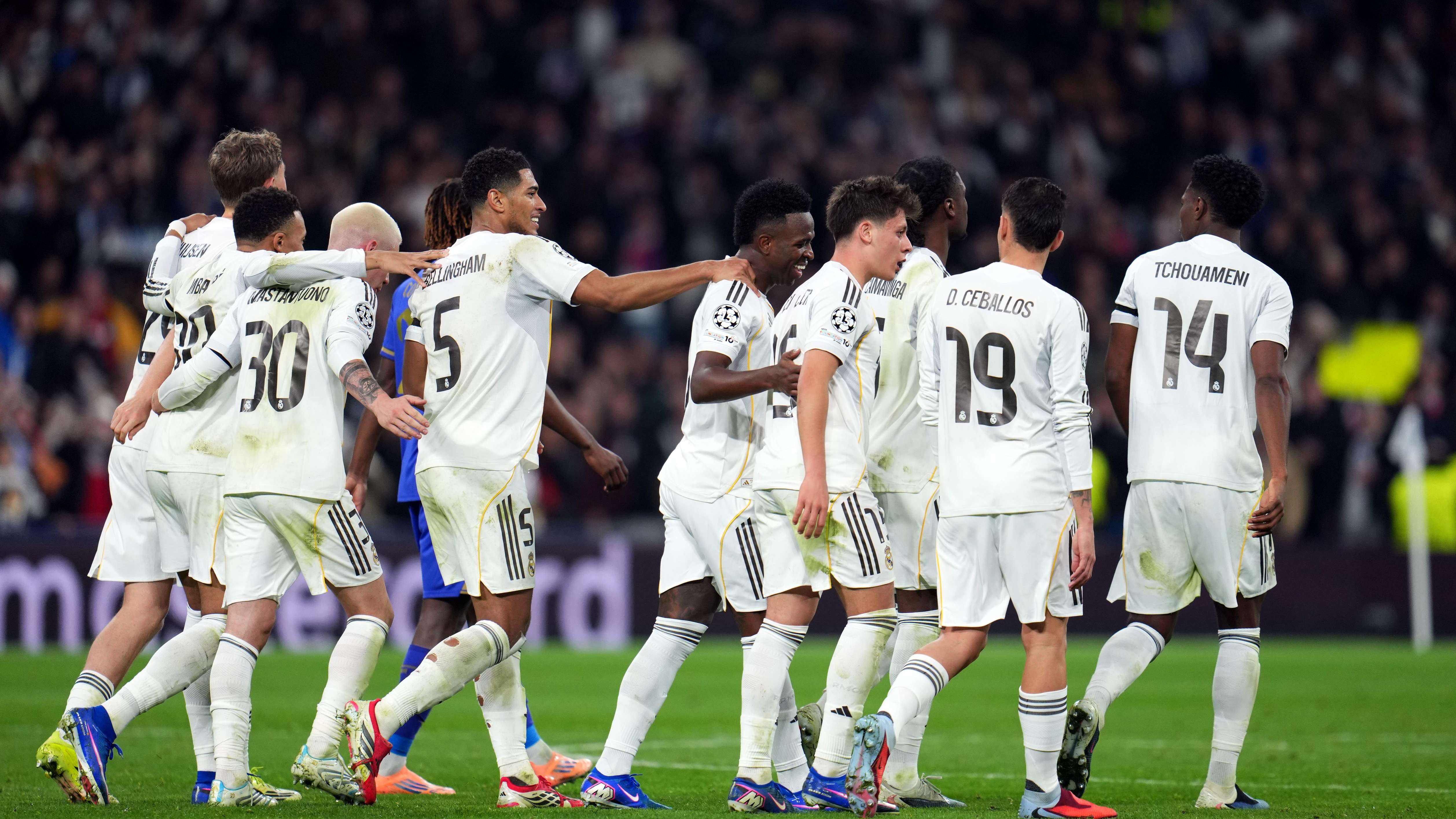 Real Madrid C.F. v AS Monaco - UEFA Champions League 2025/26 League Phase MD7