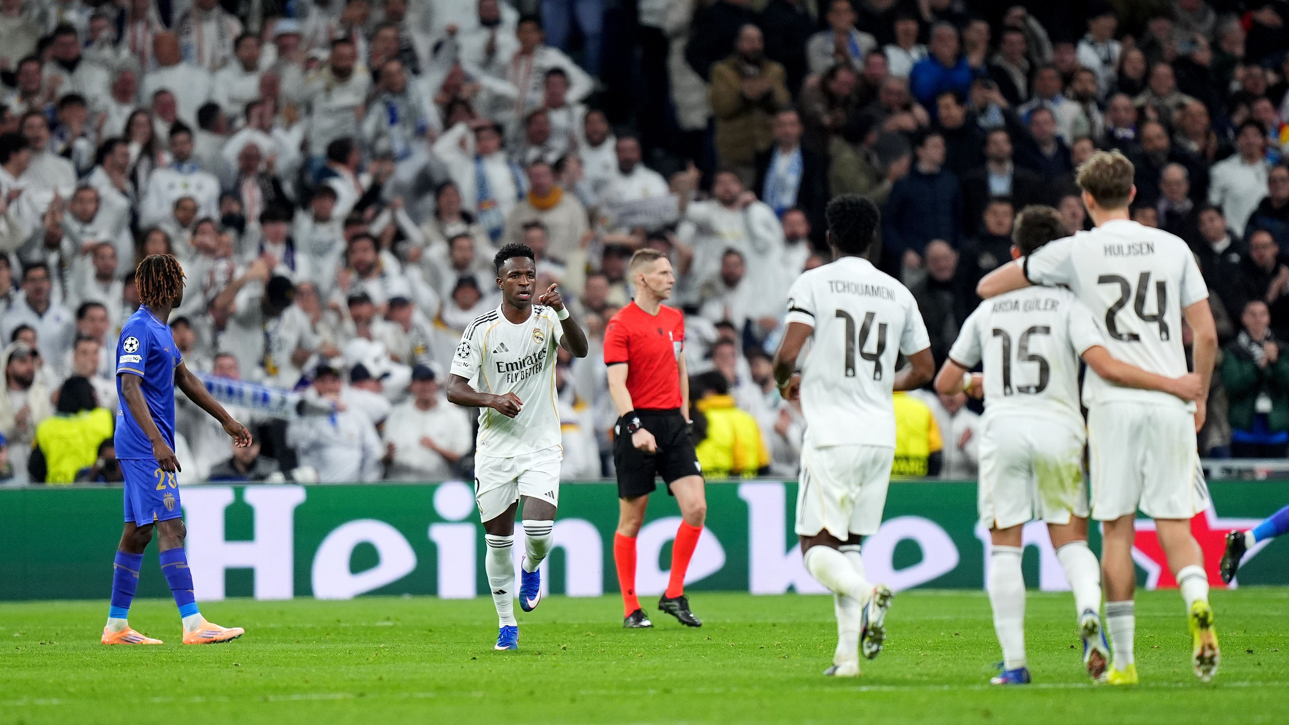 Real Madrid C.F. v AS Monaco - UEFA Champions League 2025/26 League Phase MD7