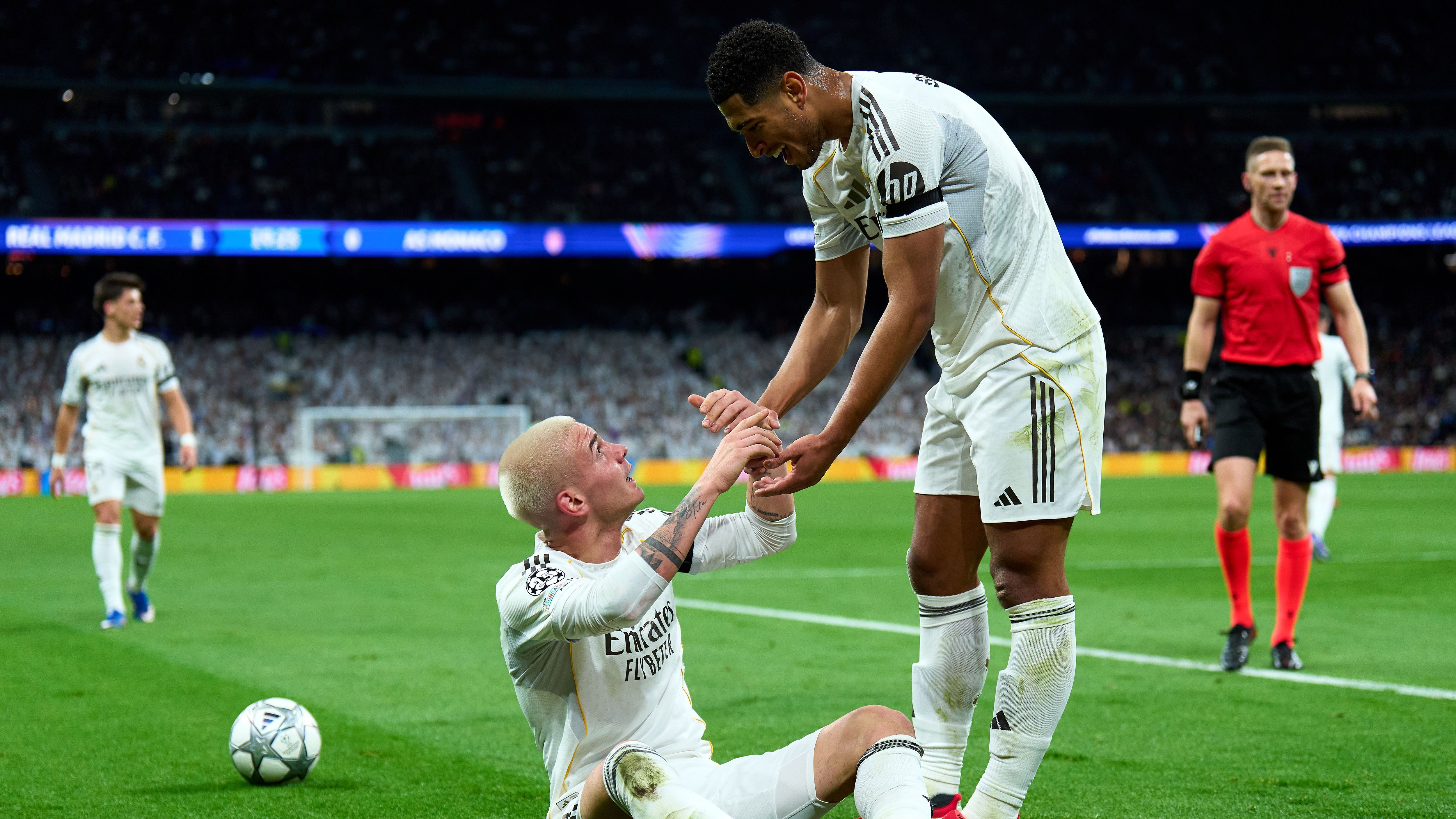 Real Madrid C.F. v AS Monaco - UEFA Champions League 2025/26 League Phase MD7
