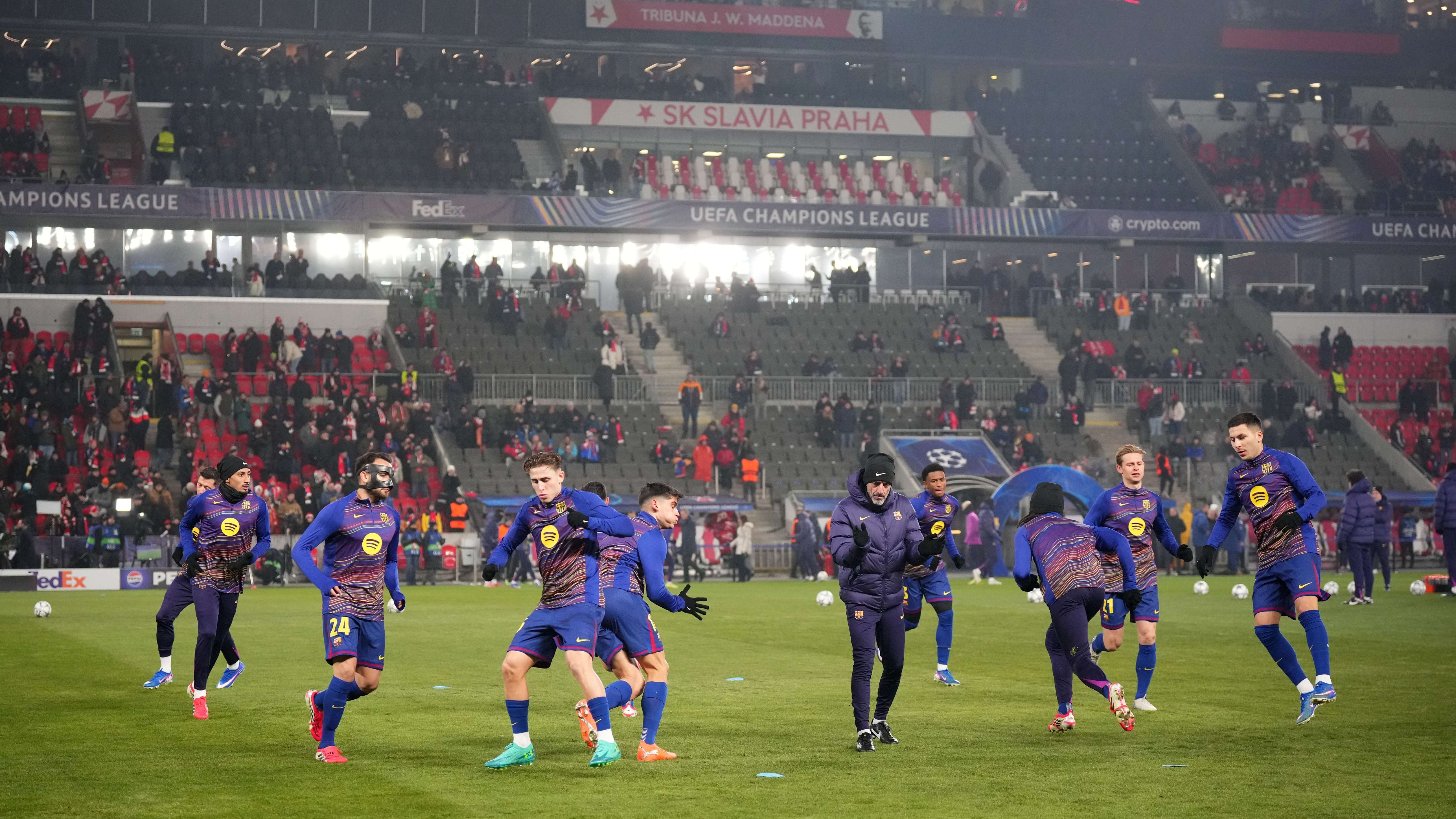 SK Slavia Praha v FC Barcelona - UEFA Champions League 2025/26 League Phase MD7