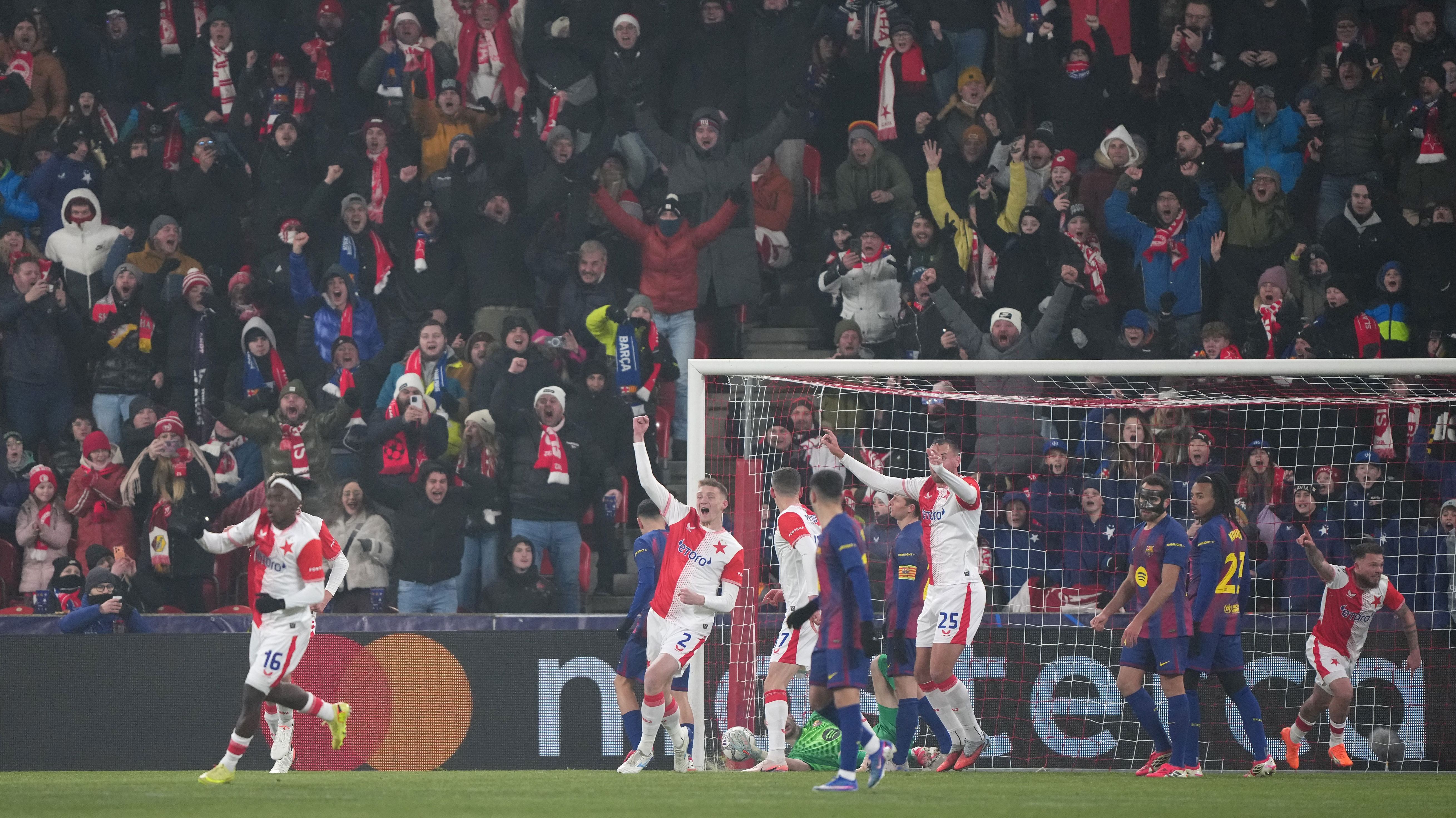 SK Slavia Praha v FC Barcelona - UEFA Champions League 2025/26 League Phase MD7