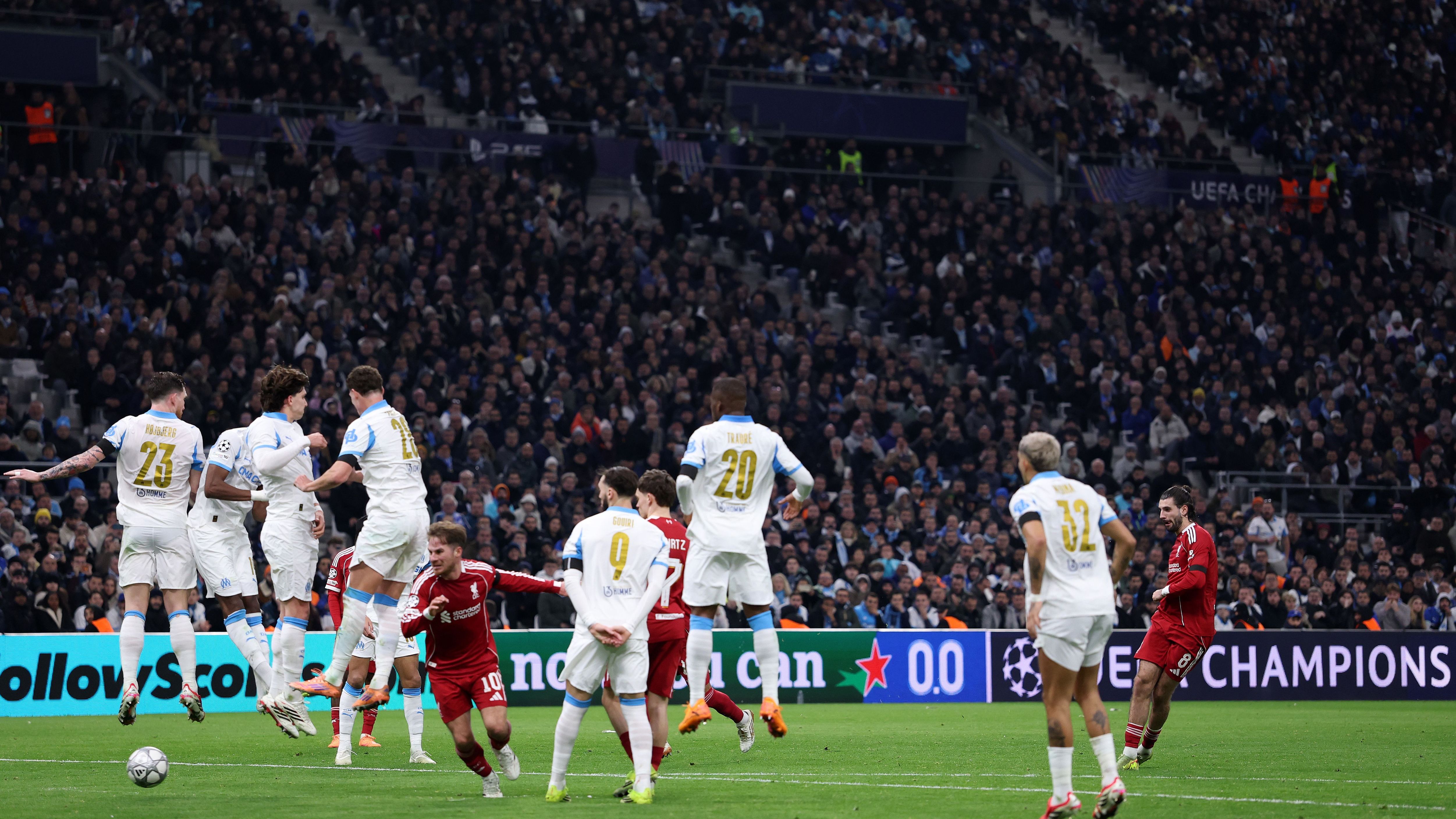 Olympique de Marseille v Liverpool FC - UEFA Champions League 2025/26 League Phase MD7