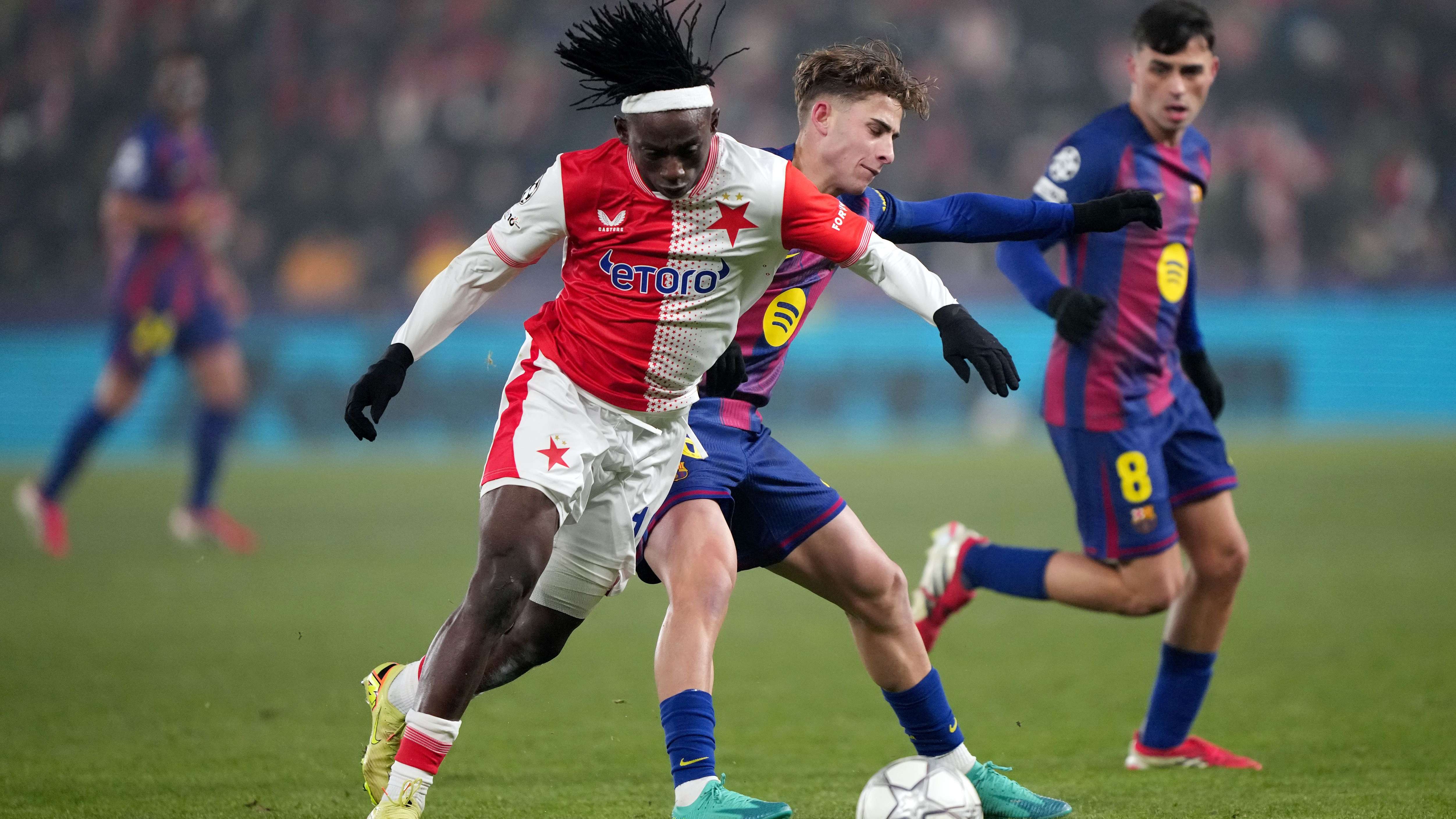 SK Slavia Praha v FC Barcelona - UEFA Champions League 2025/26 League Phase MD7