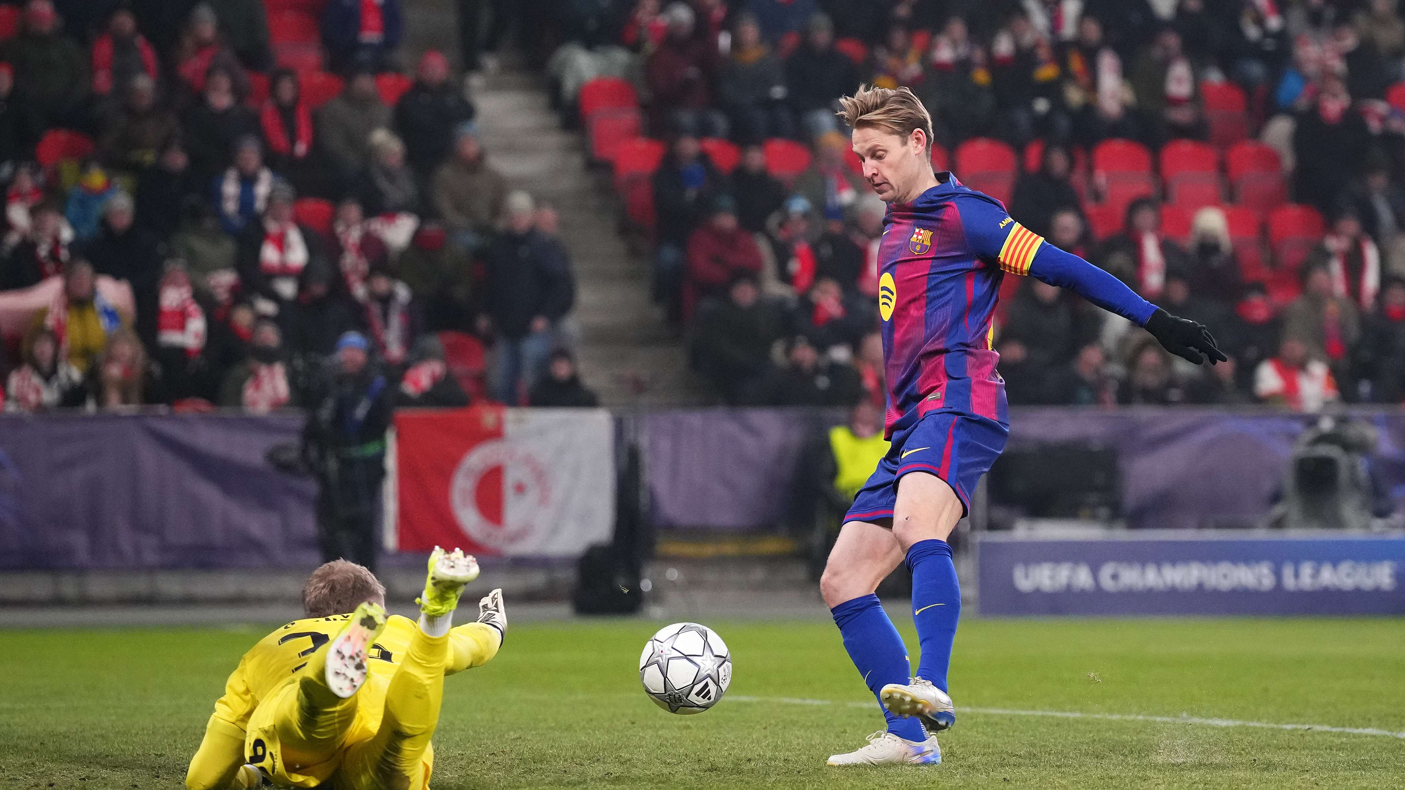 SK Slavia Praha v FC Barcelona - UEFA Champions League 2025/26 League Phase MD7