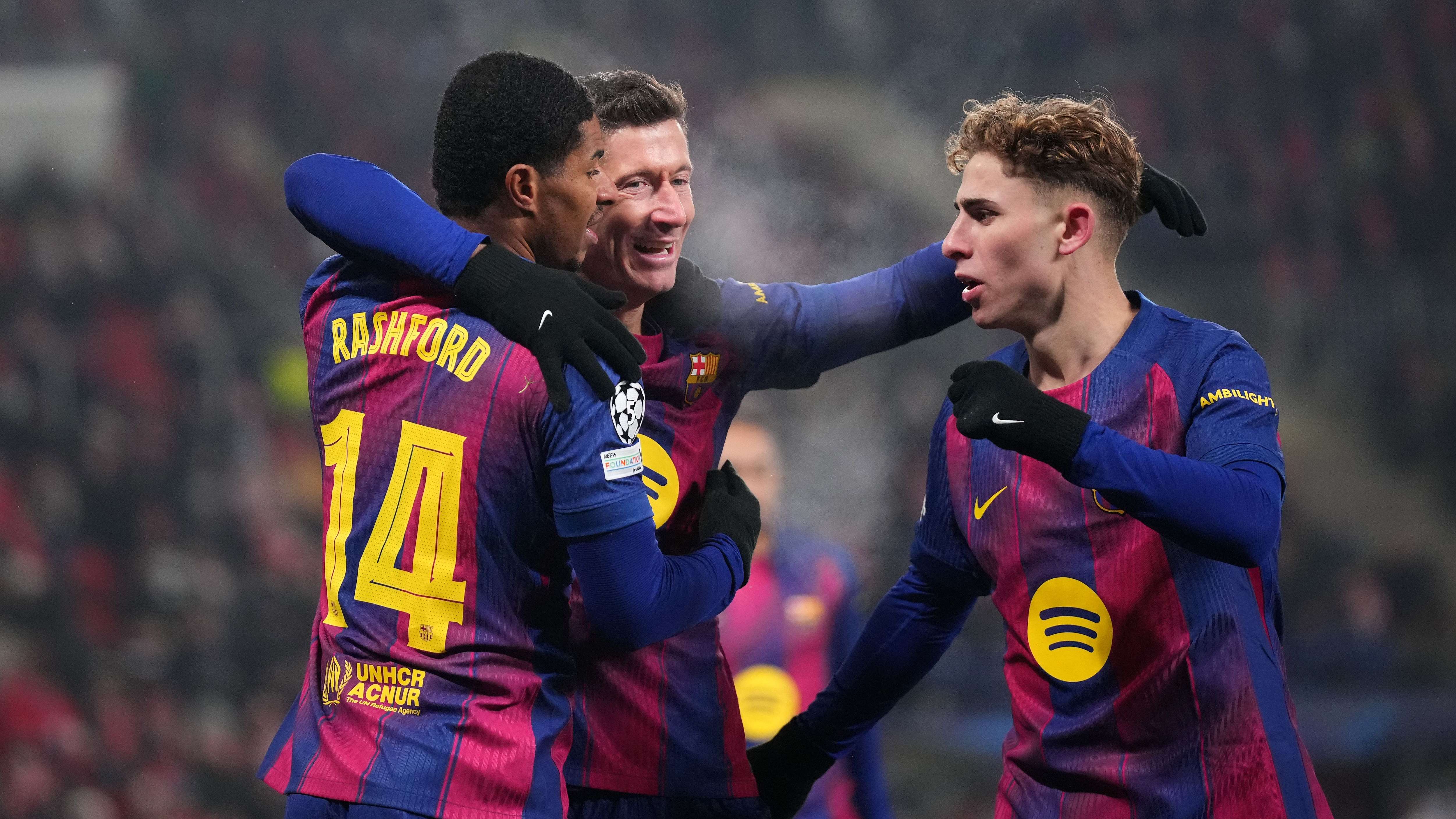 SK Slavia Praha v FC Barcelona - UEFA Champions League 2025/26 League Phase MD7