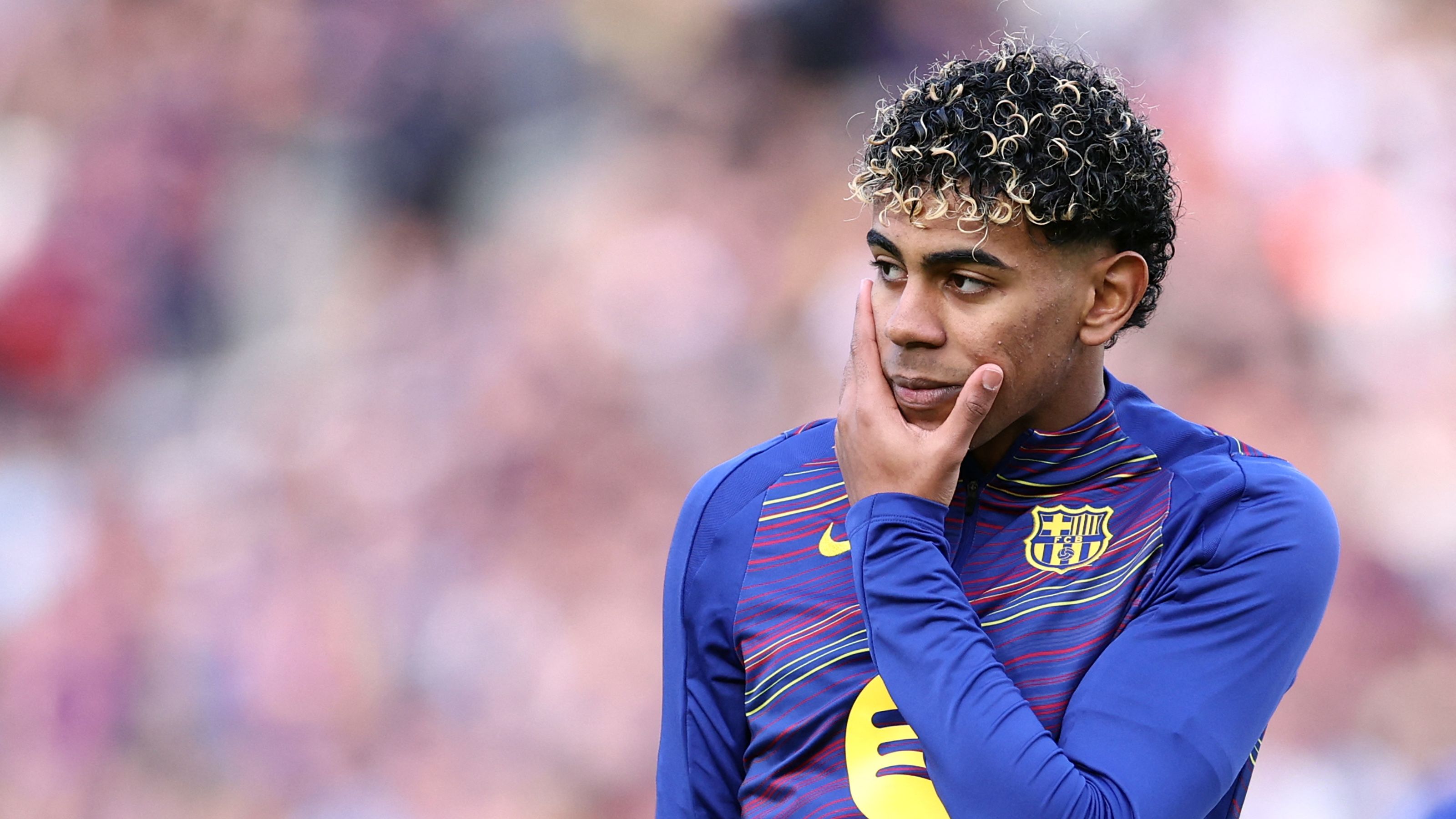 Lamine Yamal under media scrutiny in Barcelona vs Real Madrid coverage for La Liga image