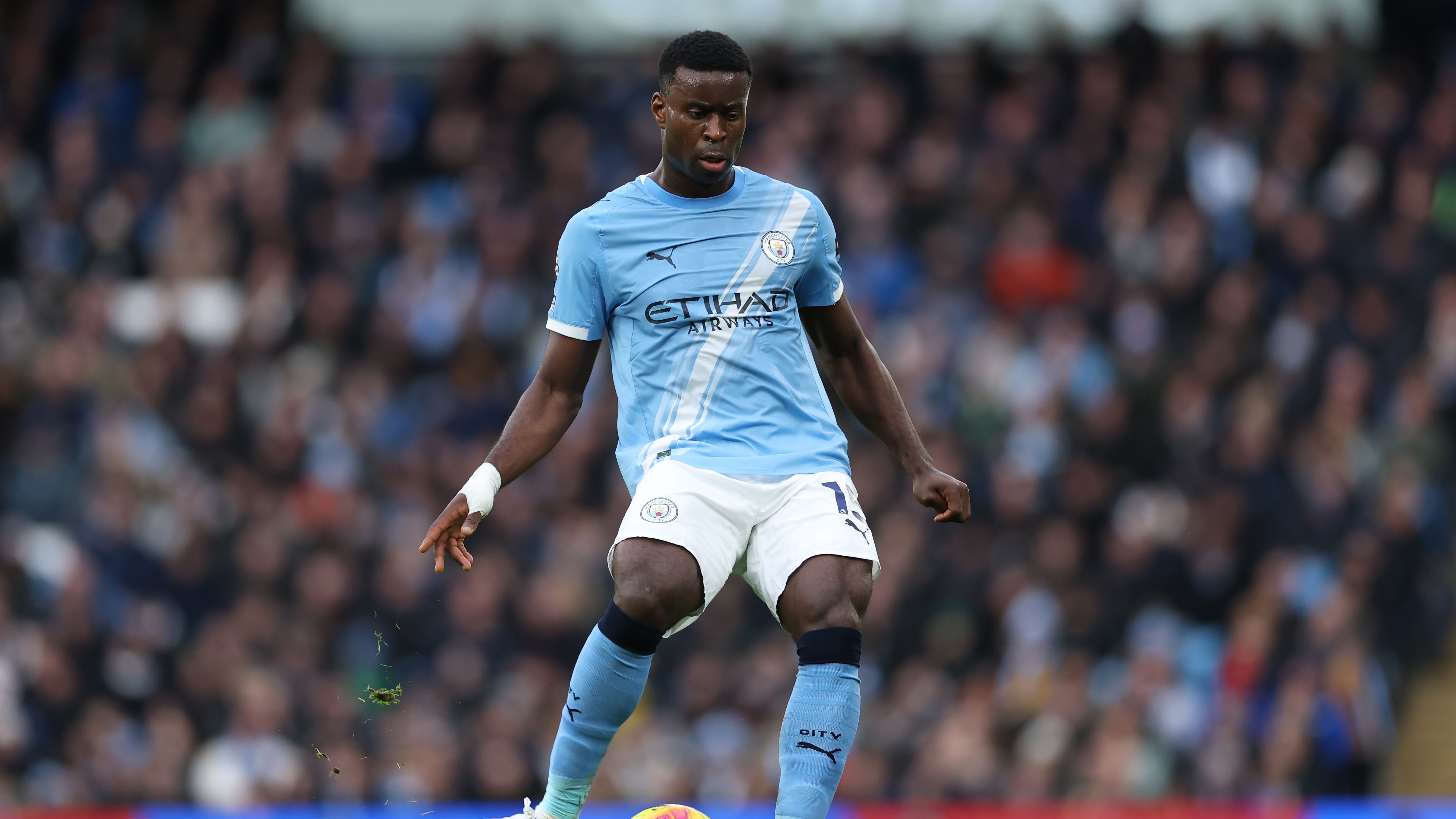 Manchester City vs Newcastle United Carabao Cup final image at Wembley