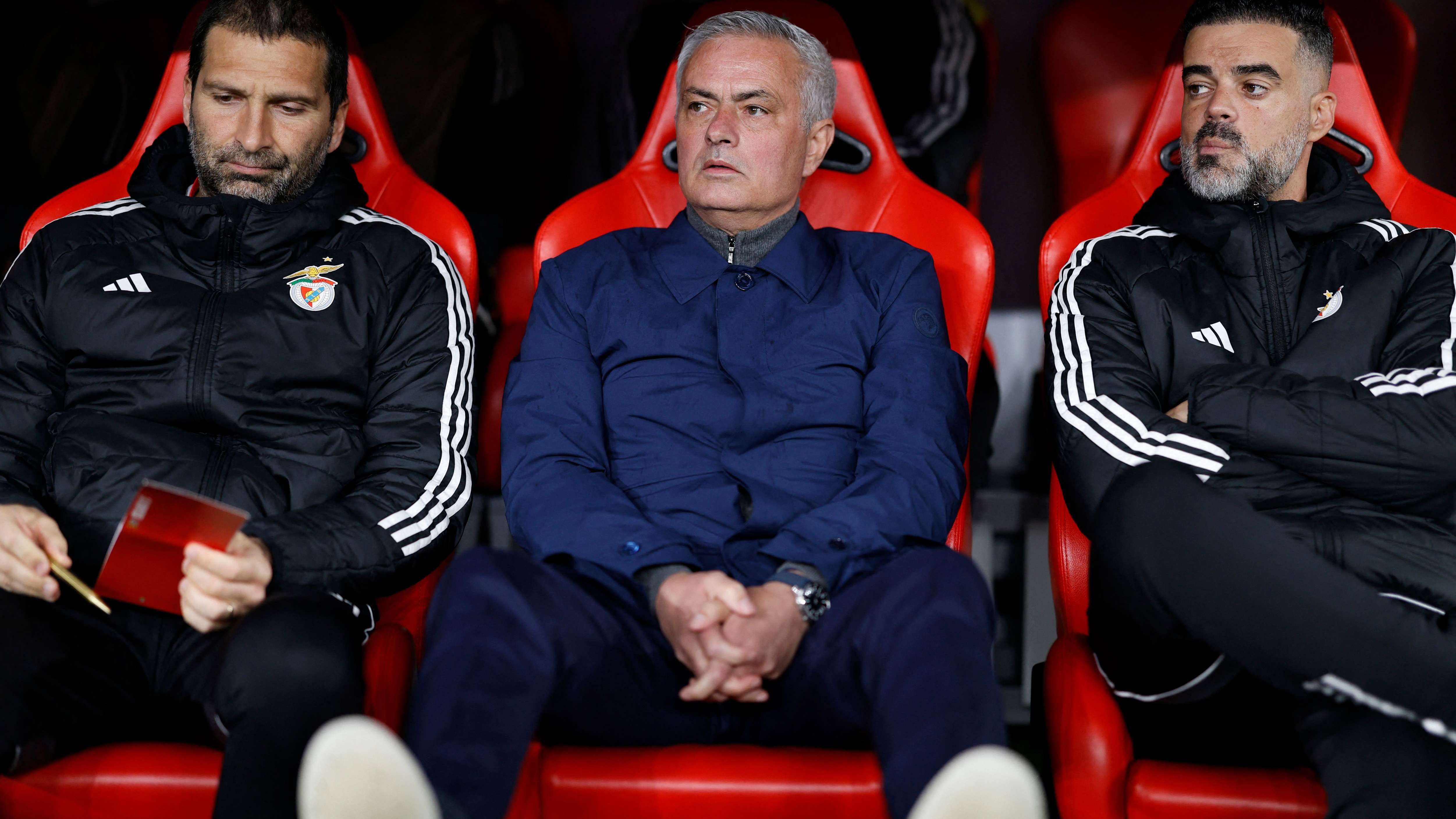 TOPSHOT-FBL-EUR-C1-BENFICA-REAL MADRID