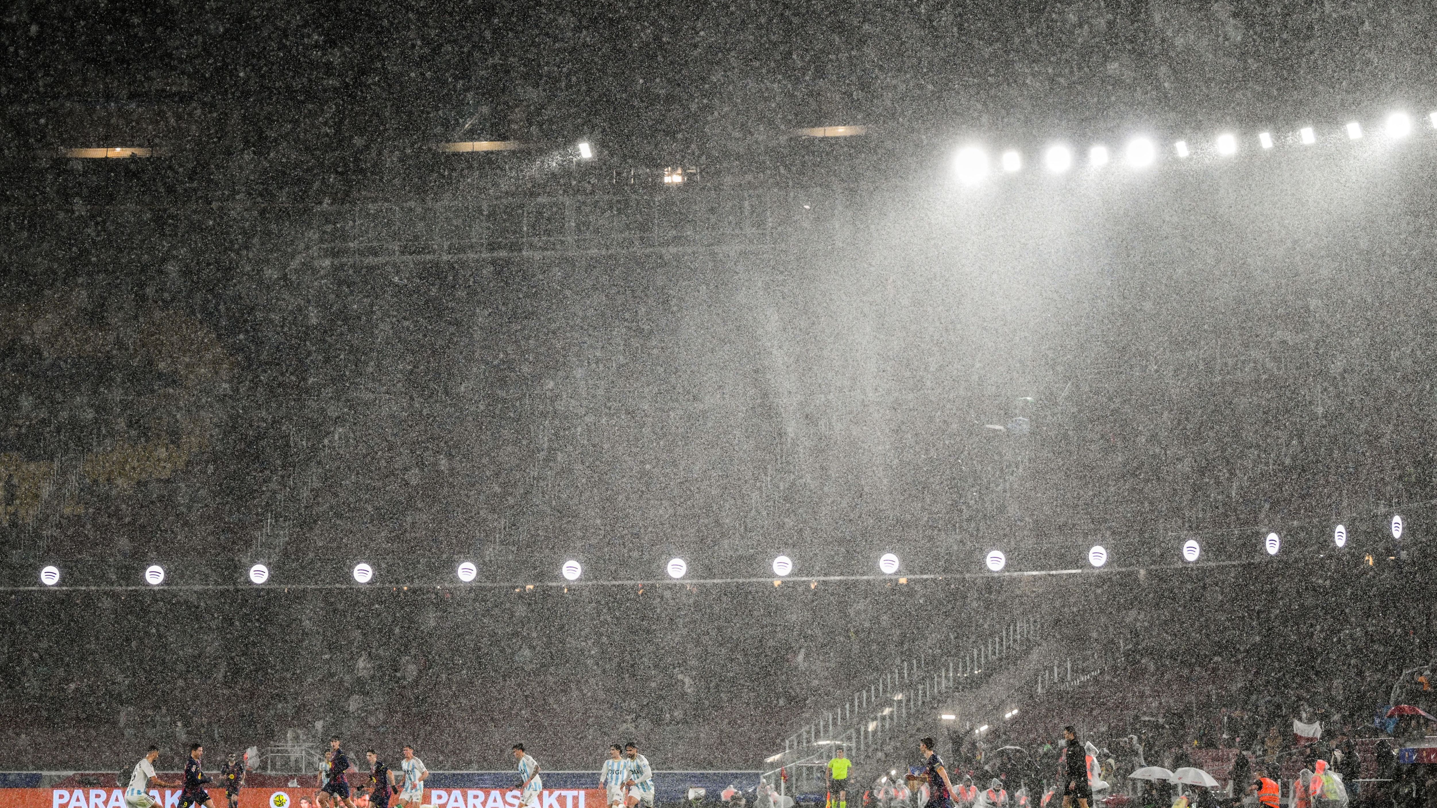 Mice spotted inside Barcelona's Camp Nou ahead of Champions League clash with Copenhagen