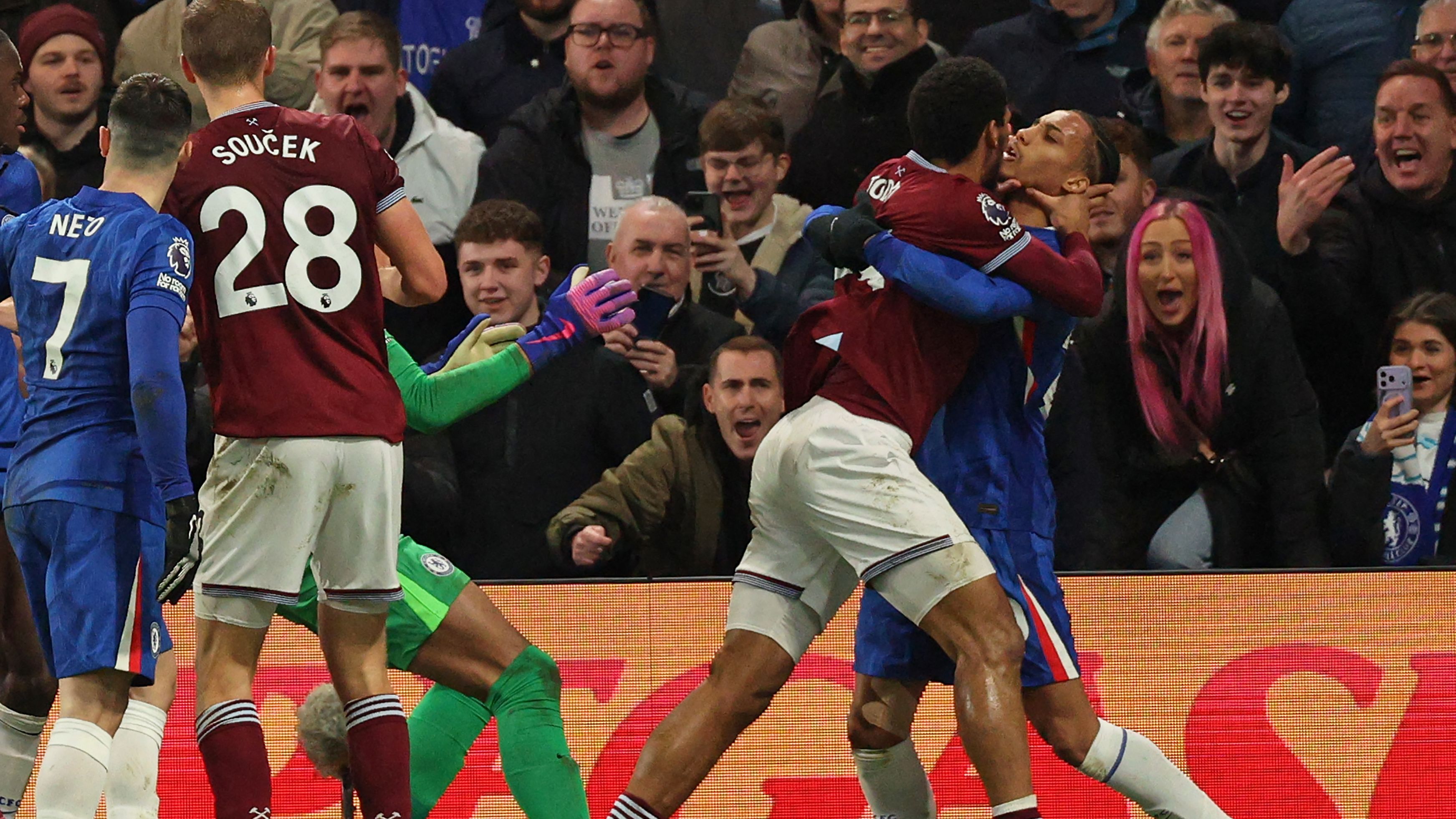 Chelsea West Ham rissa Premier League Stamford Bridge