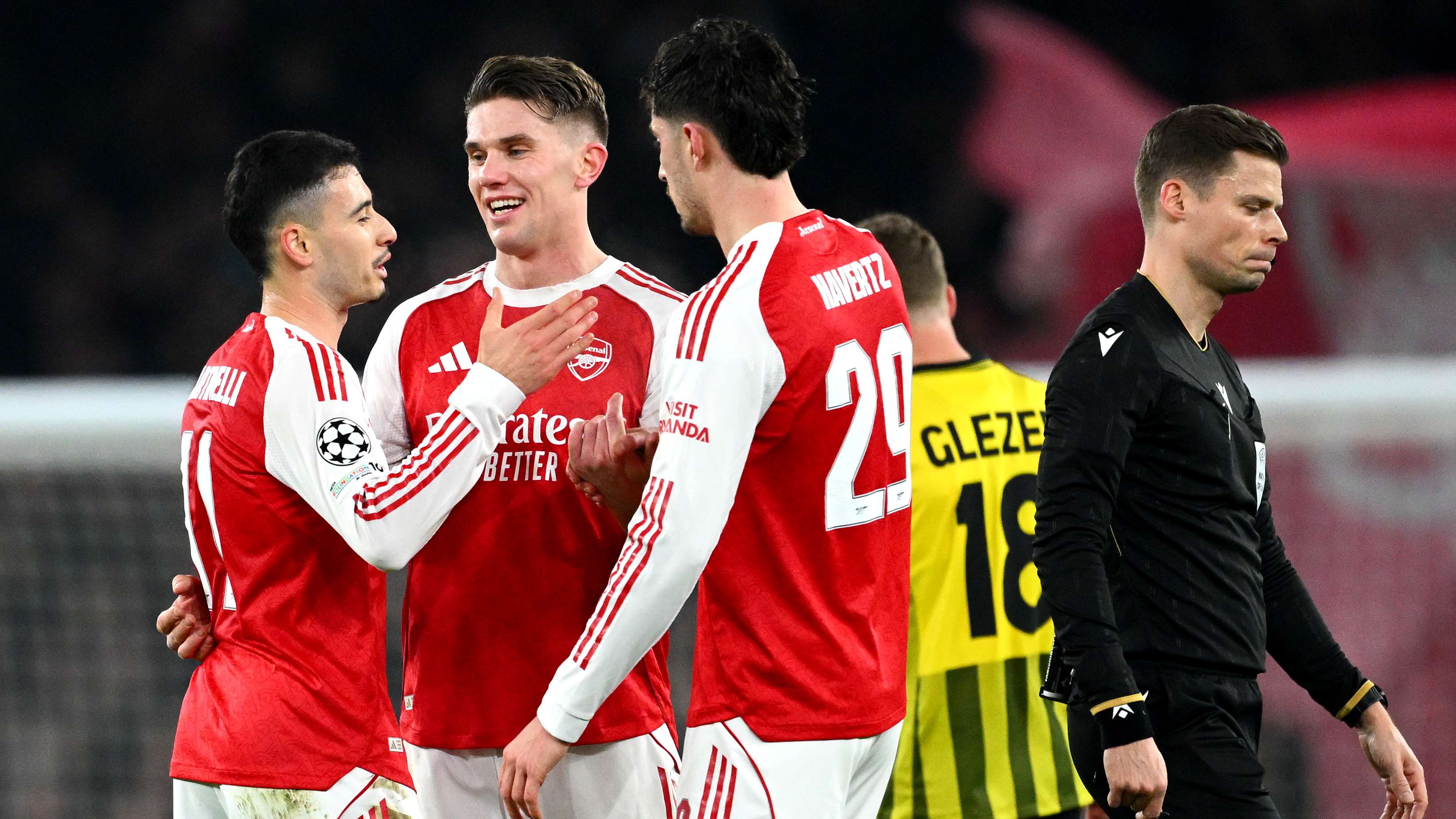 Arsenal FC v FC Kairat Almaty - UEFA Champions League 2025/26 League Phase MD8