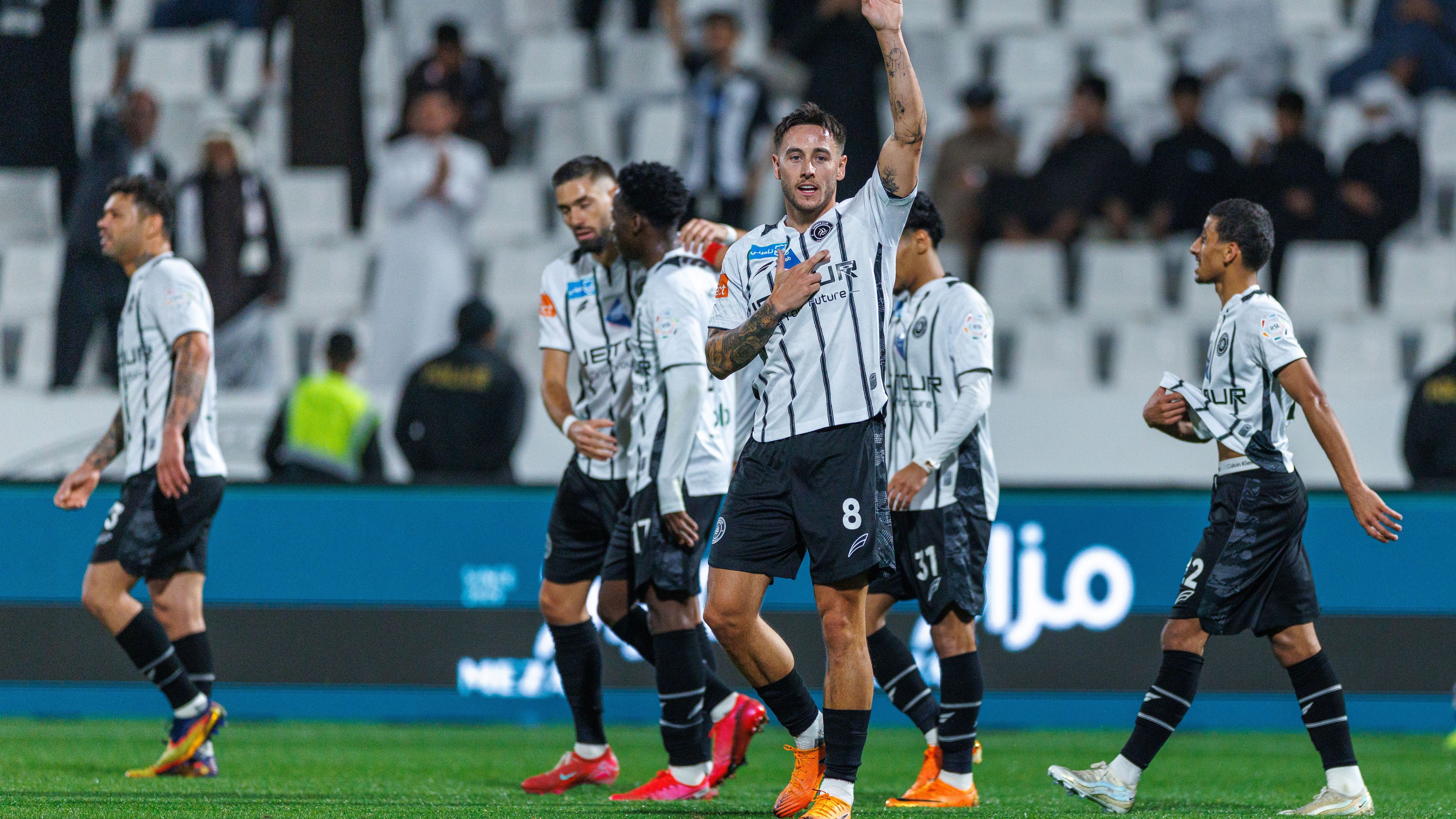 Foto del choque Shabab vs Al Ahli en la Saudi Pro League