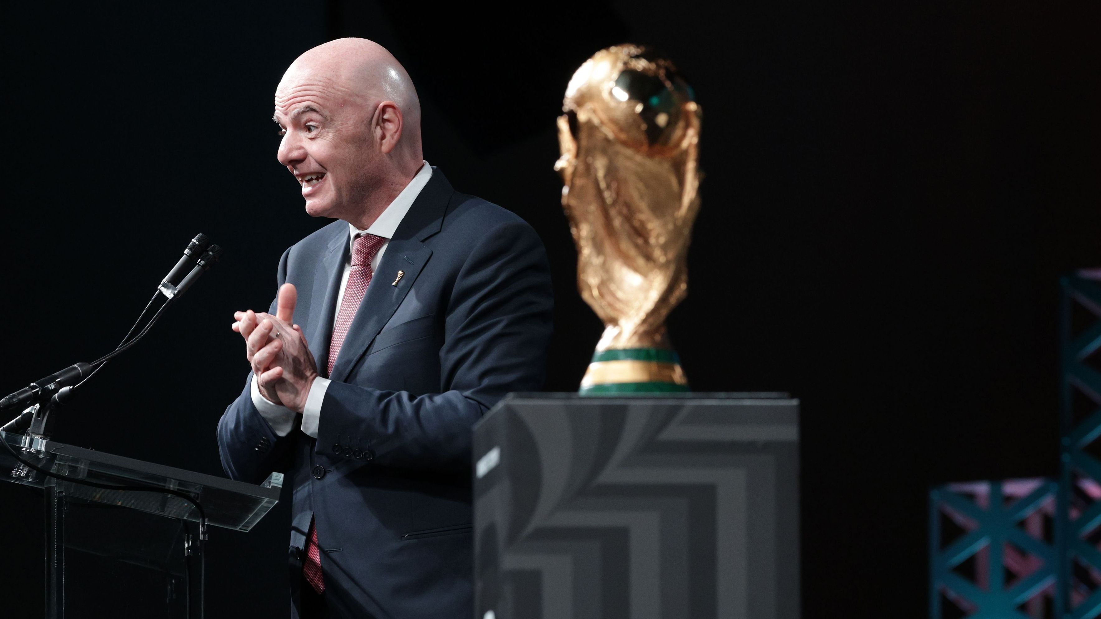 FIFA President Gianni Infantino Attends US Conference Of Mayors In Washington, DC