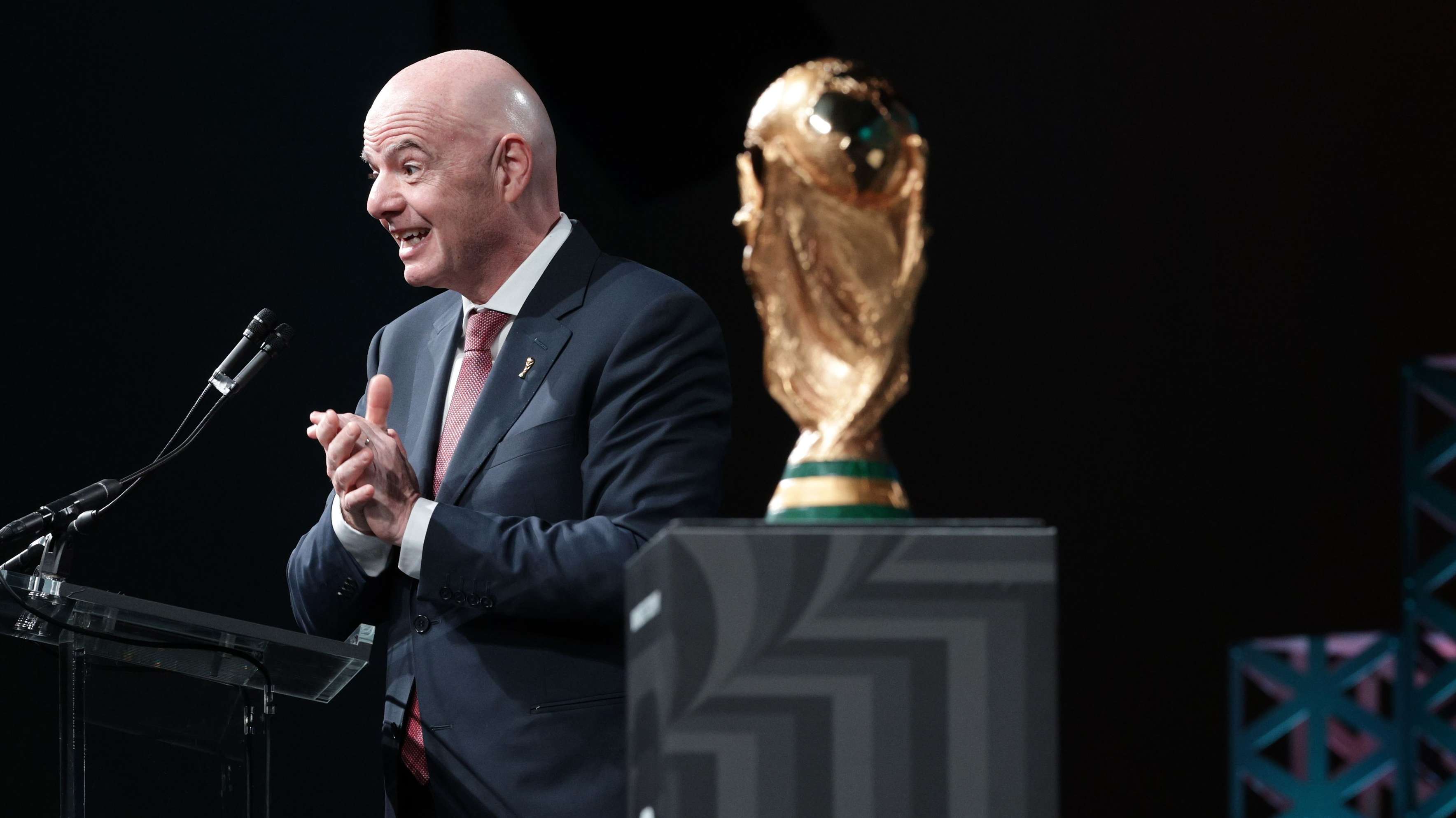 FIFA President Gianni Infantino Attends US Conference Of Mayors In Washington, DC