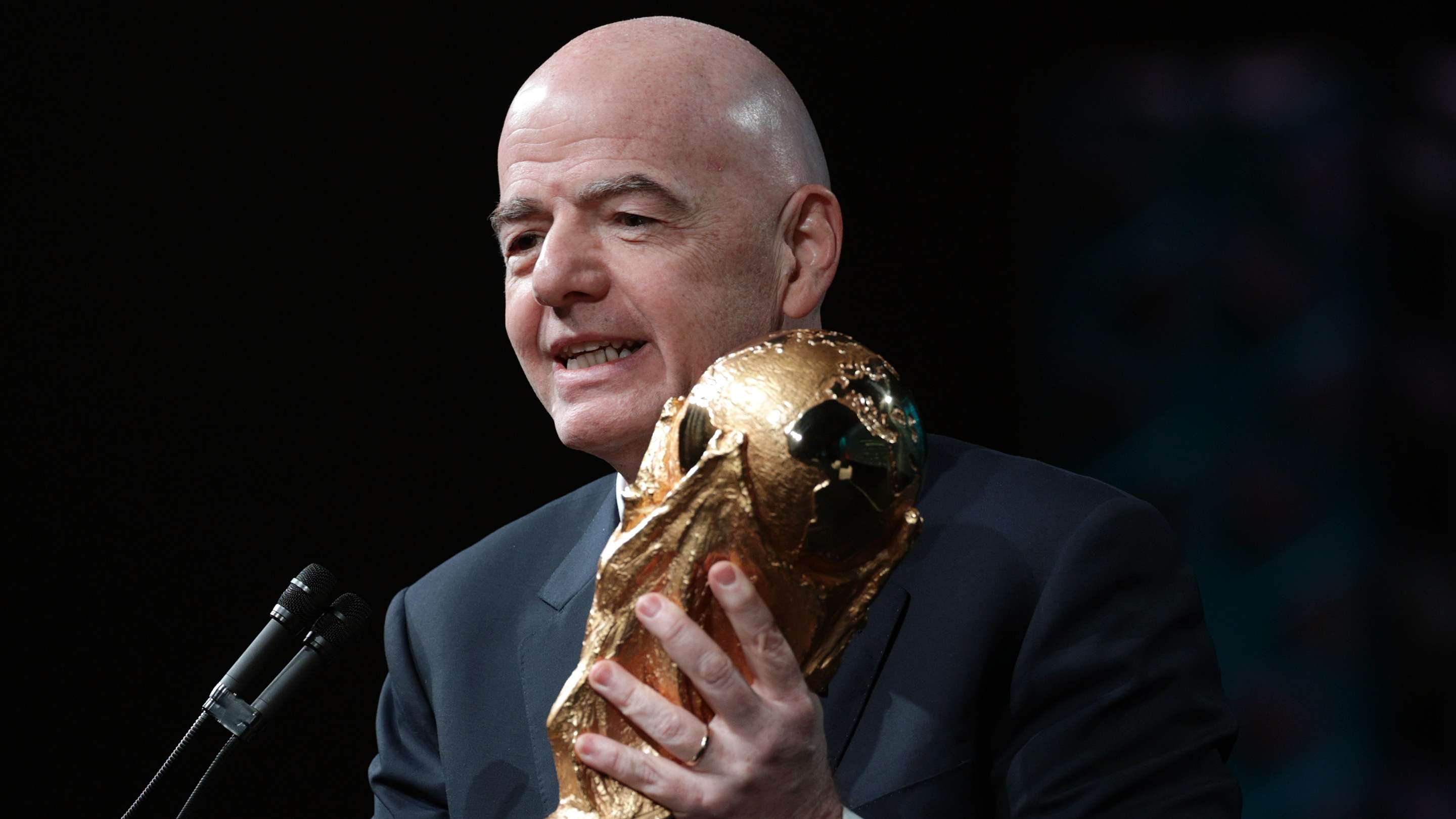 FIFA President Gianni Infantino Attends US Conference Of Mayors In Washington, DC