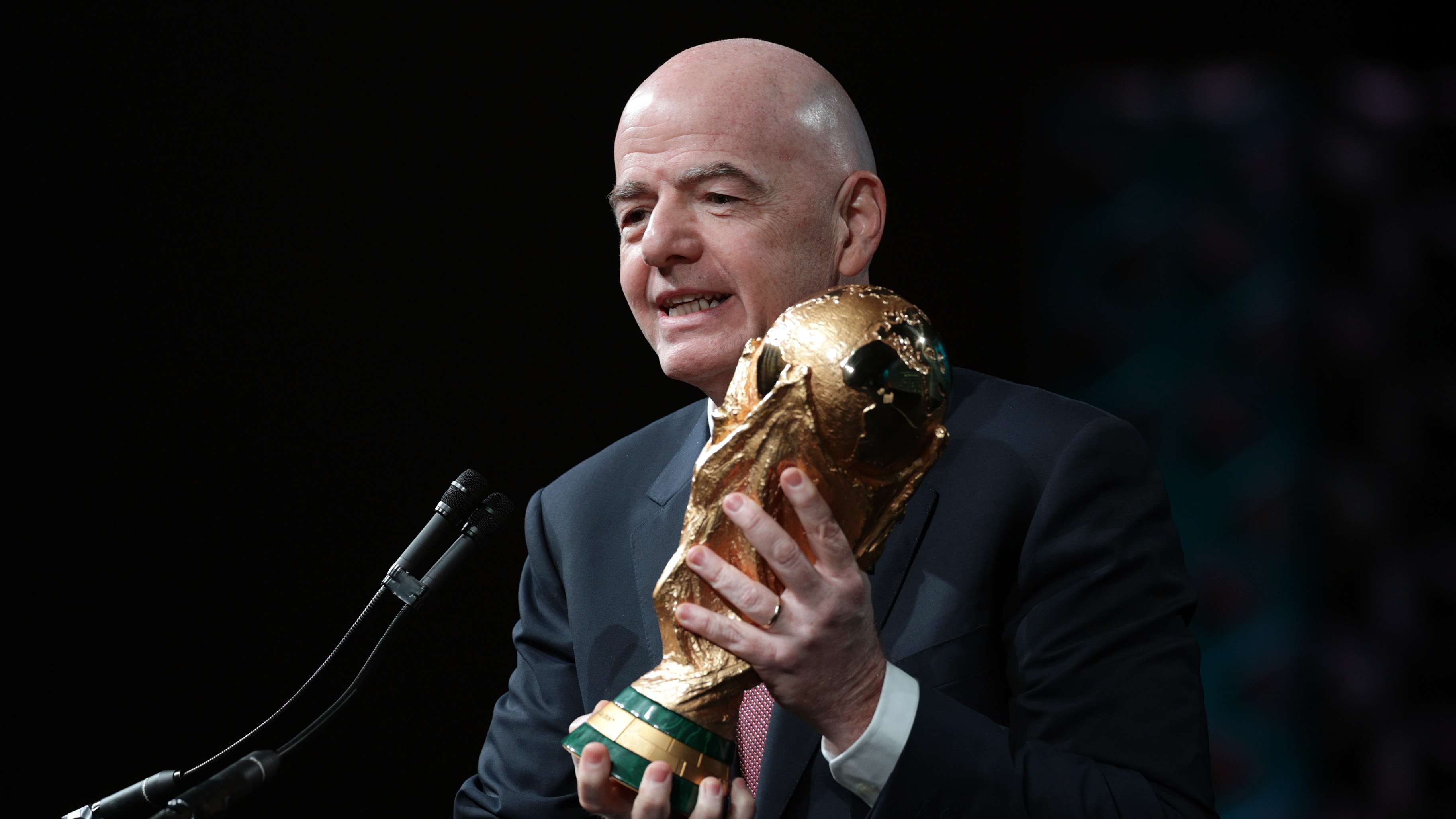 FIFA President Gianni Infantino Attends US Conference Of Mayors In Washington, DC