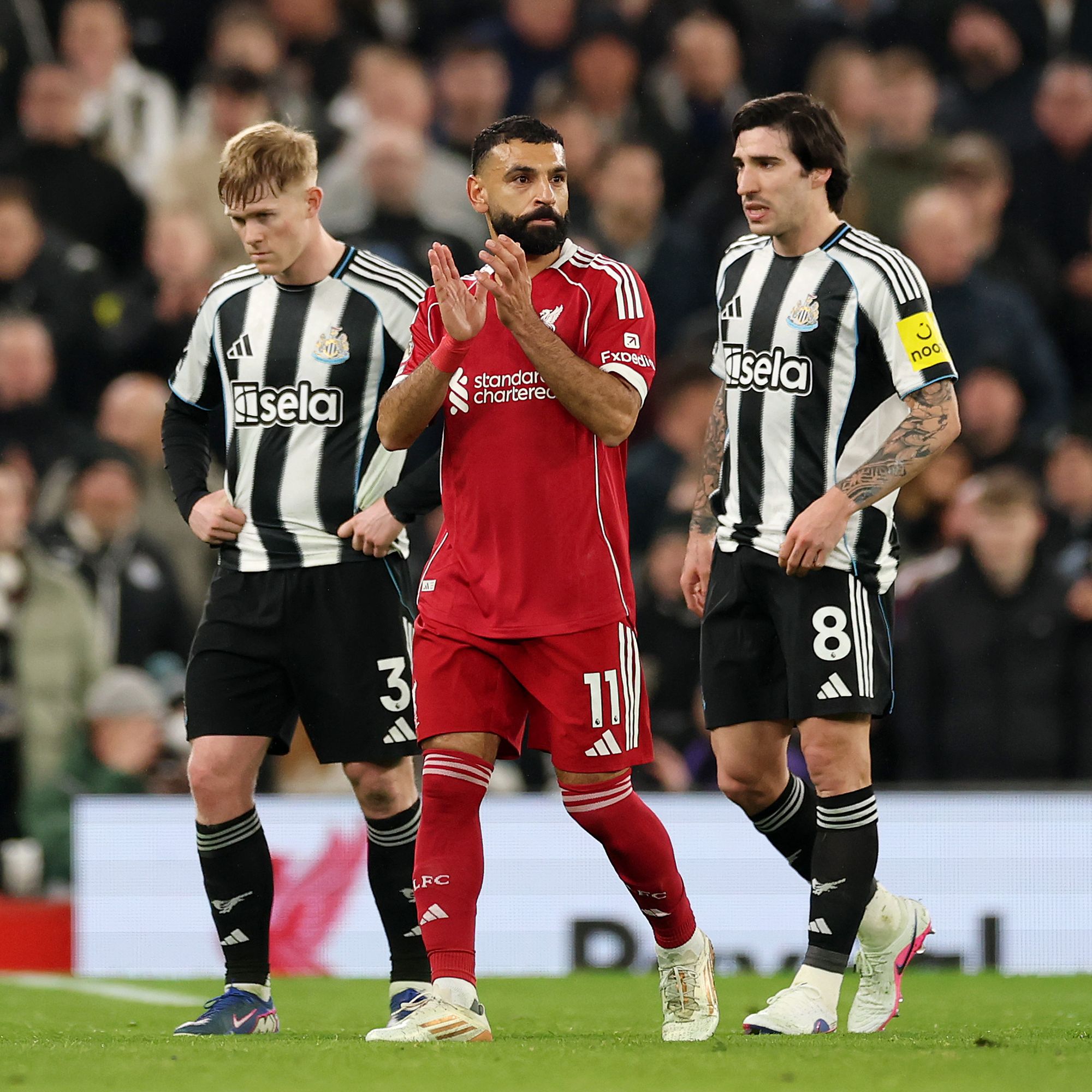 Liverpool Lipsia Yan Diomandi erede Salah foto