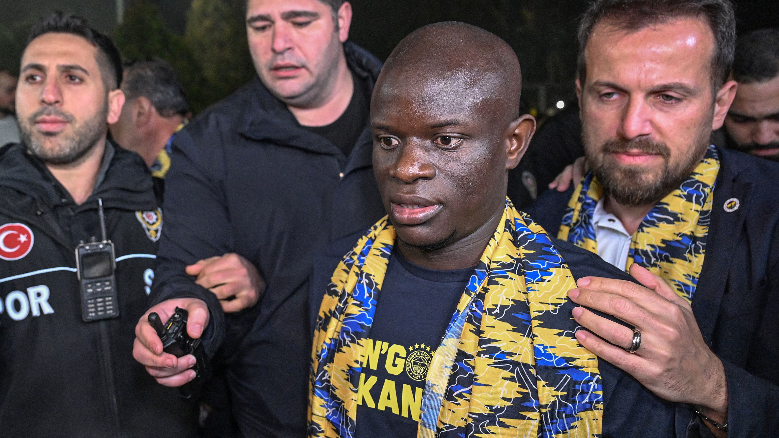 Noor spiega Kanté, Nassr e il mercato saudita; foto di Noor e Kanté