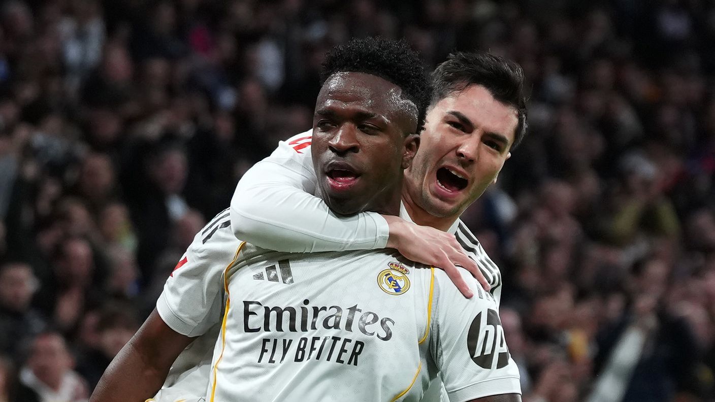 Ibrahim Díaz Vinícius Júnior Endrick ballare Real Madrid