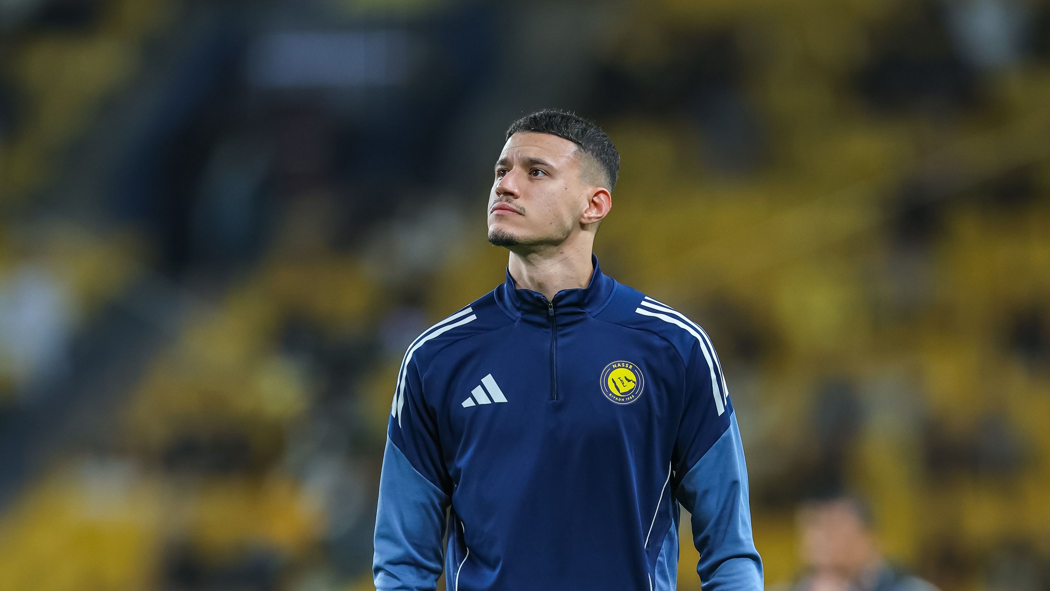 Al Ittihad vs Al Nassr Hamdan protest photo in Saudi Pro League