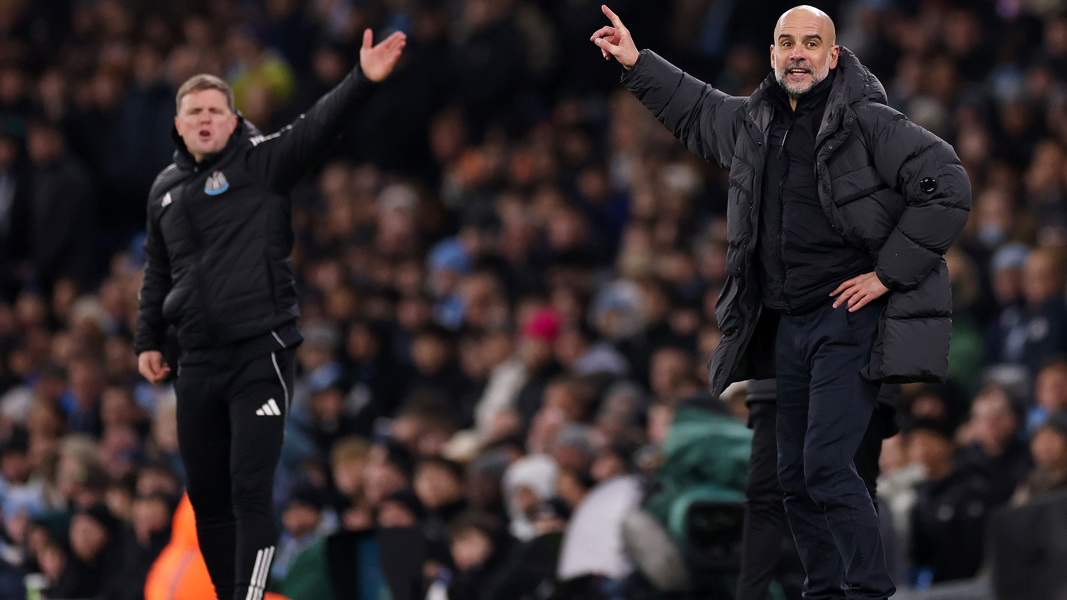 Manchester City v Newcastle United - Carabao Cup Semi Final Second Leg