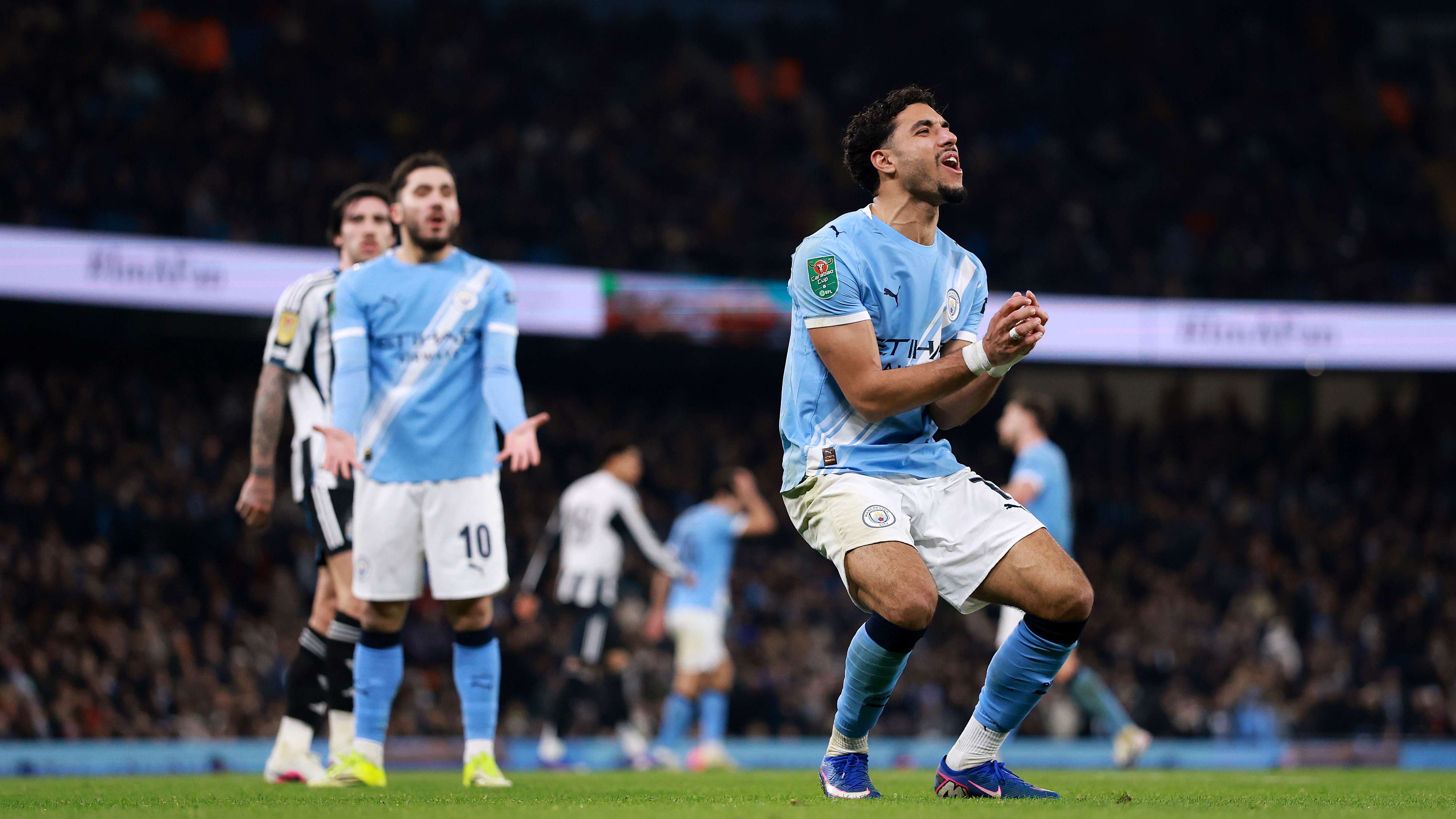 Manchester City v Newcastle United - Carabao Cup Semi Final Second Leg
