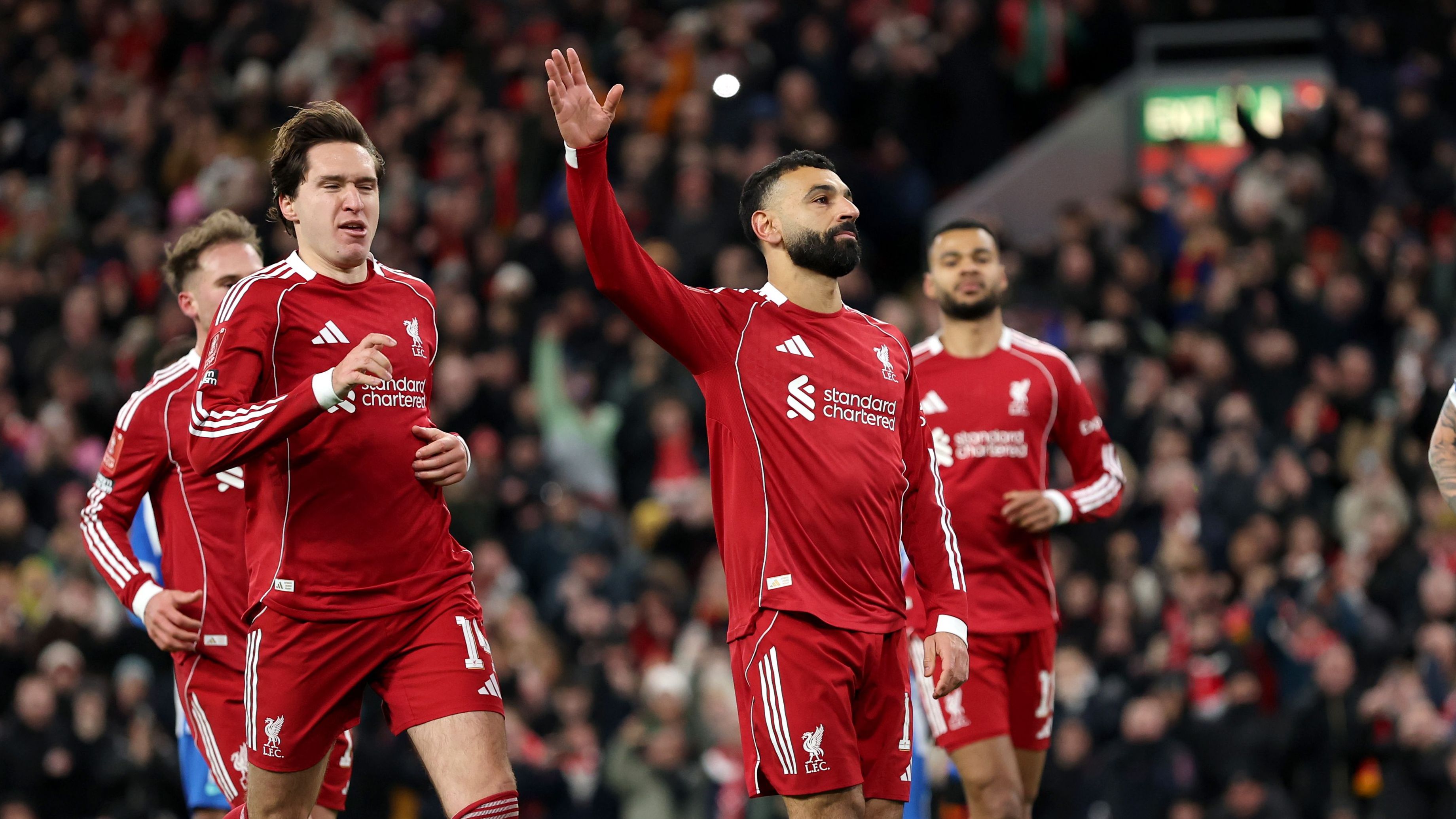 Liverpool v Brighton & Hove Albion - Emirates FA Cup Fourth Round