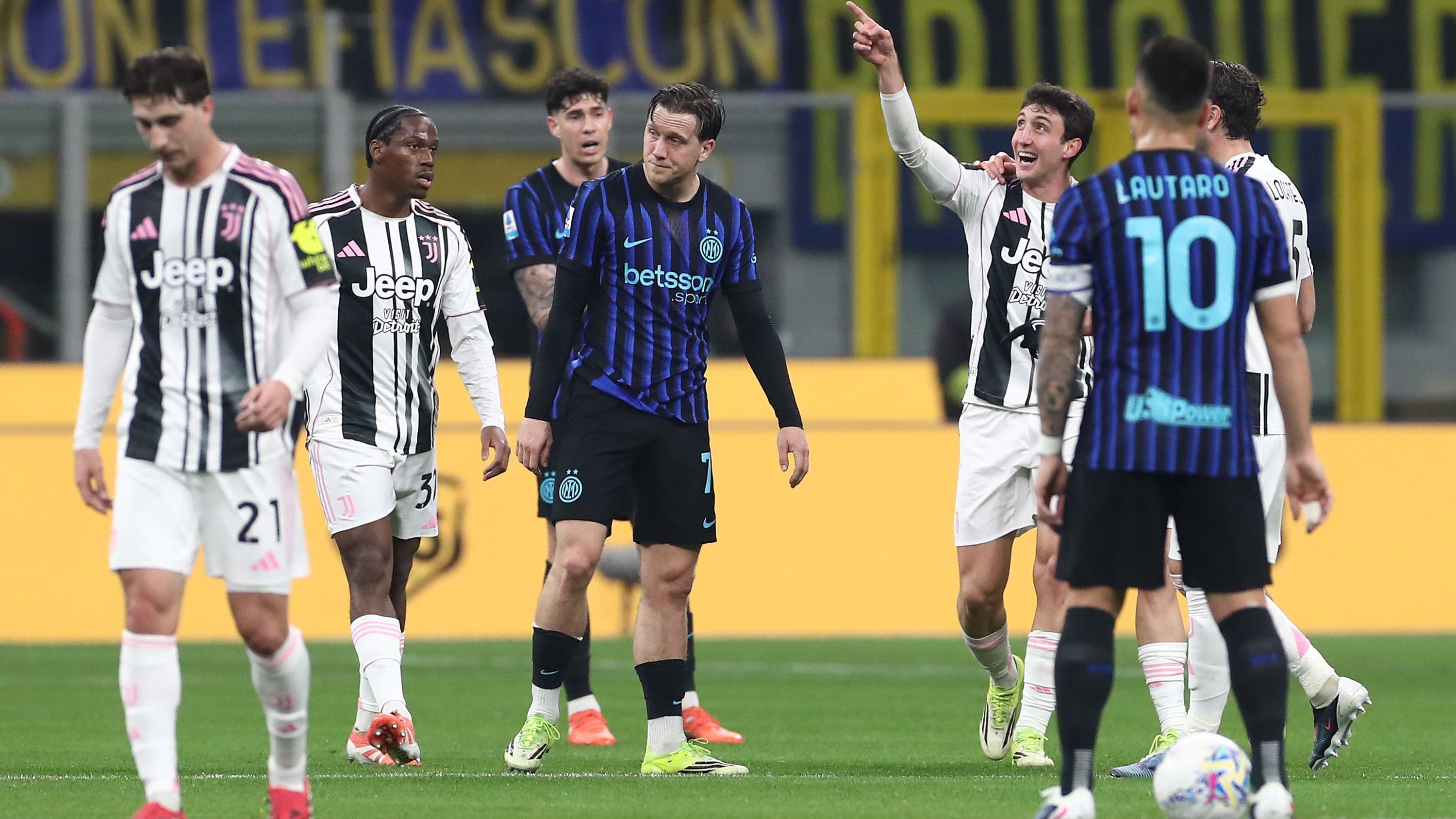 Derby d'Italia sanctions Inter Juventus Getty Images