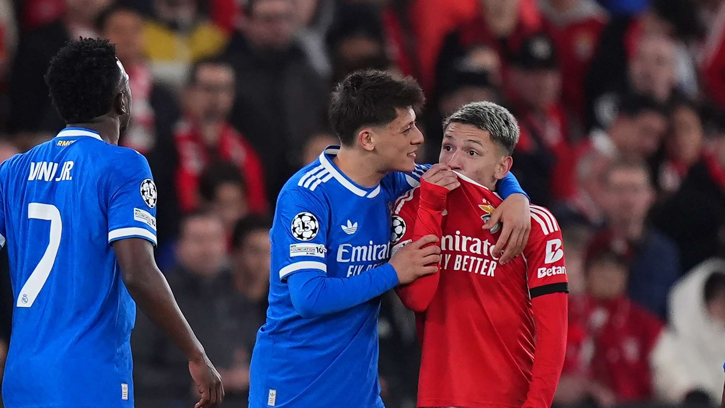 SL Benfica v Real Madrid C.F. - UEFA Champions League 2025/26 League Knockout Play-off First Leg
