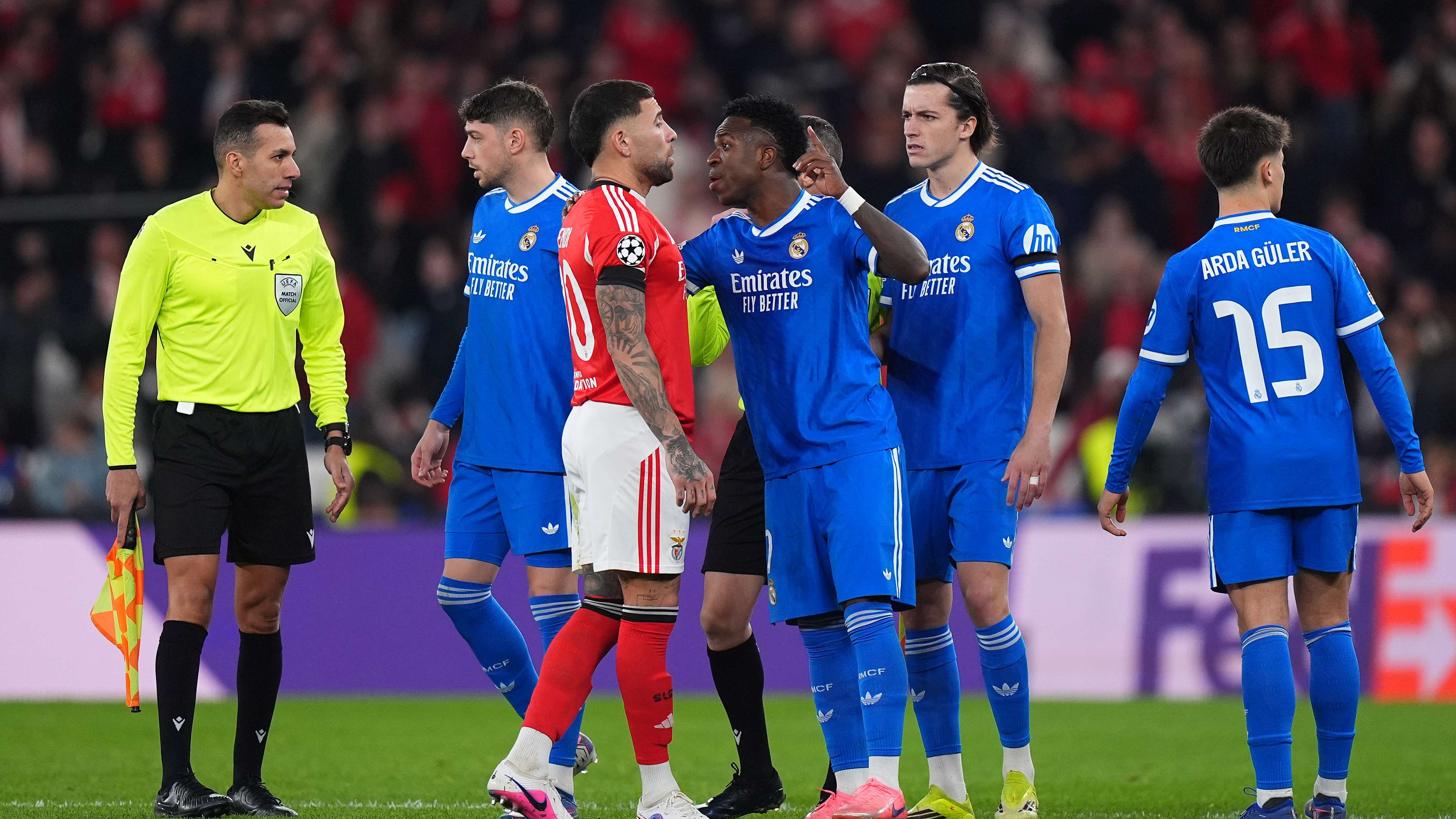 SL Benfica v Real Madrid C.F. - UEFA Champions League 2025/26 League Knockout Play-off First Leg