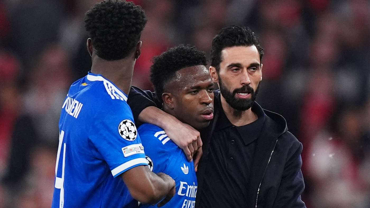 SL Benfica v Real Madrid C.F. - UEFA Champions League 2025/26 League Knockout Play-off First Leg