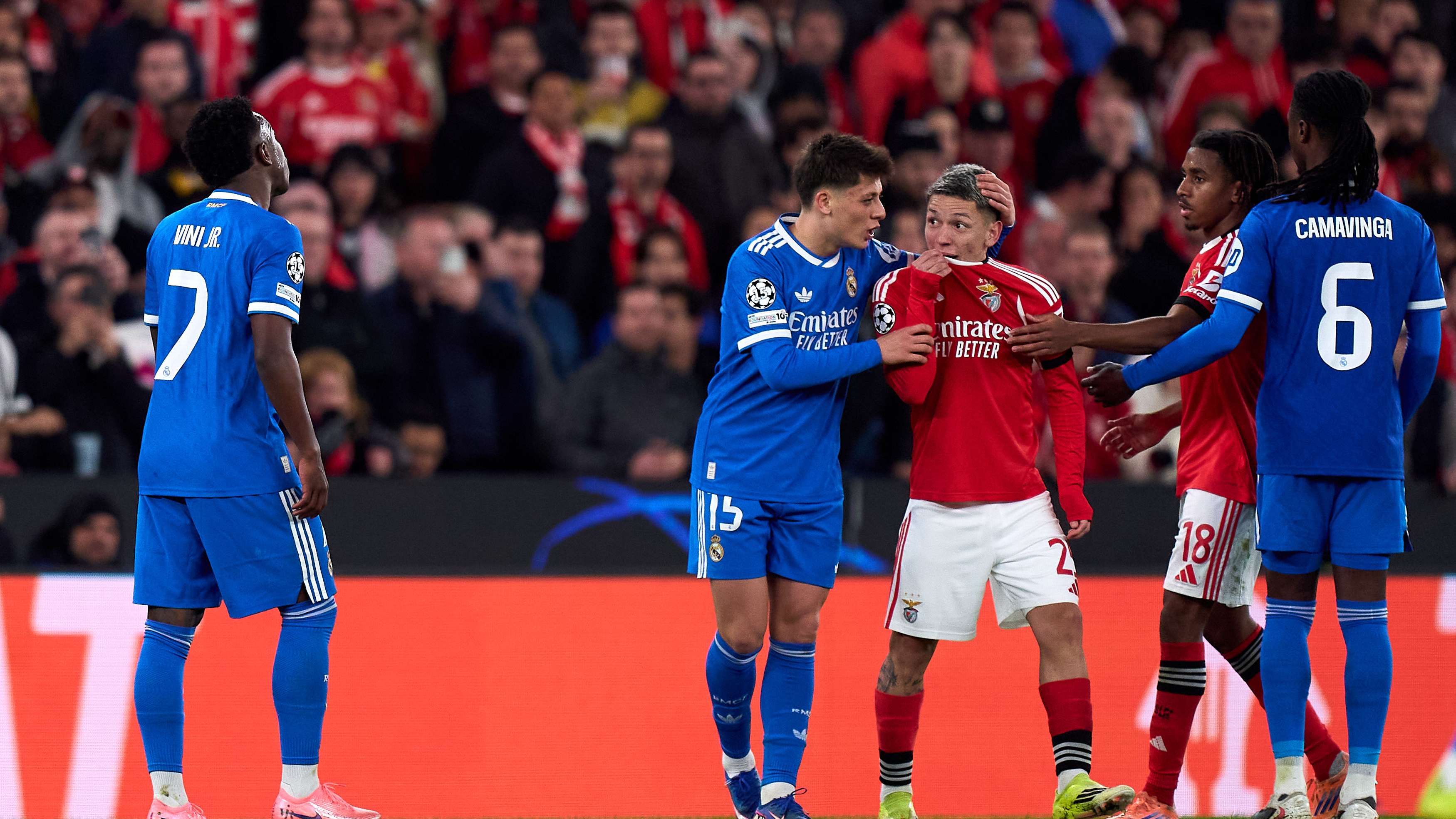 SL Benfica v Real Madrid C.F. - UEFA Champions League 2025/26 League Knockout Play-off First Leg