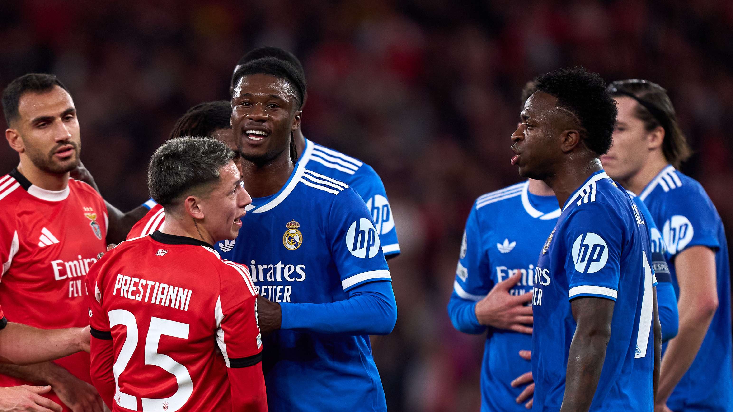 SL Benfica v Real Madrid C.F. - UEFA Champions League 2025/26 League Knockout Play-off First Leg