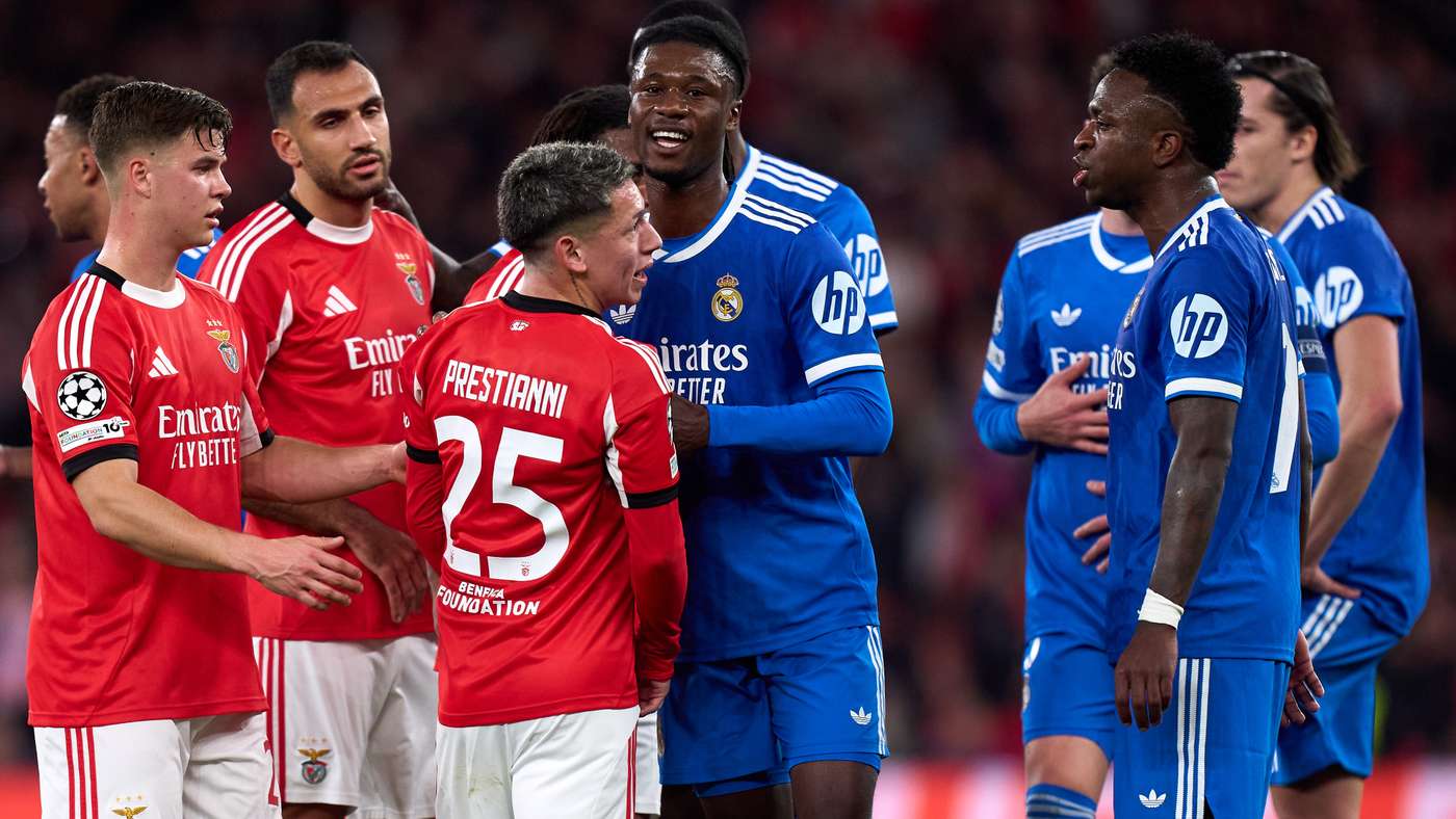 SL Benfica v Real Madrid C.F. - UEFA Champions League 2025/26 League Knockout Play-off First Leg