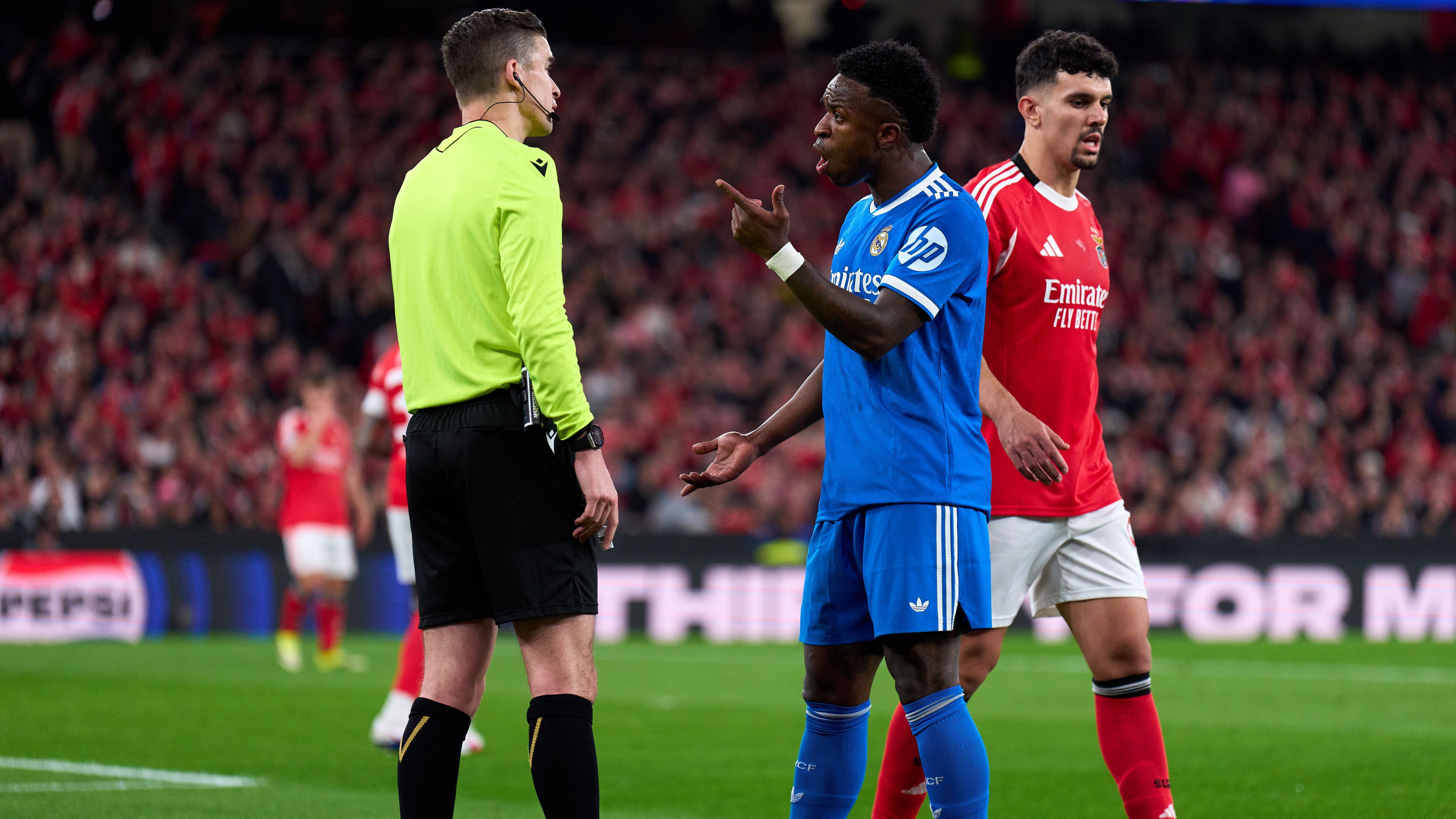 Benfica and Real Madrid clash in Lisbon Sparks Racism Row with Vinícius Jr. and Mbappé