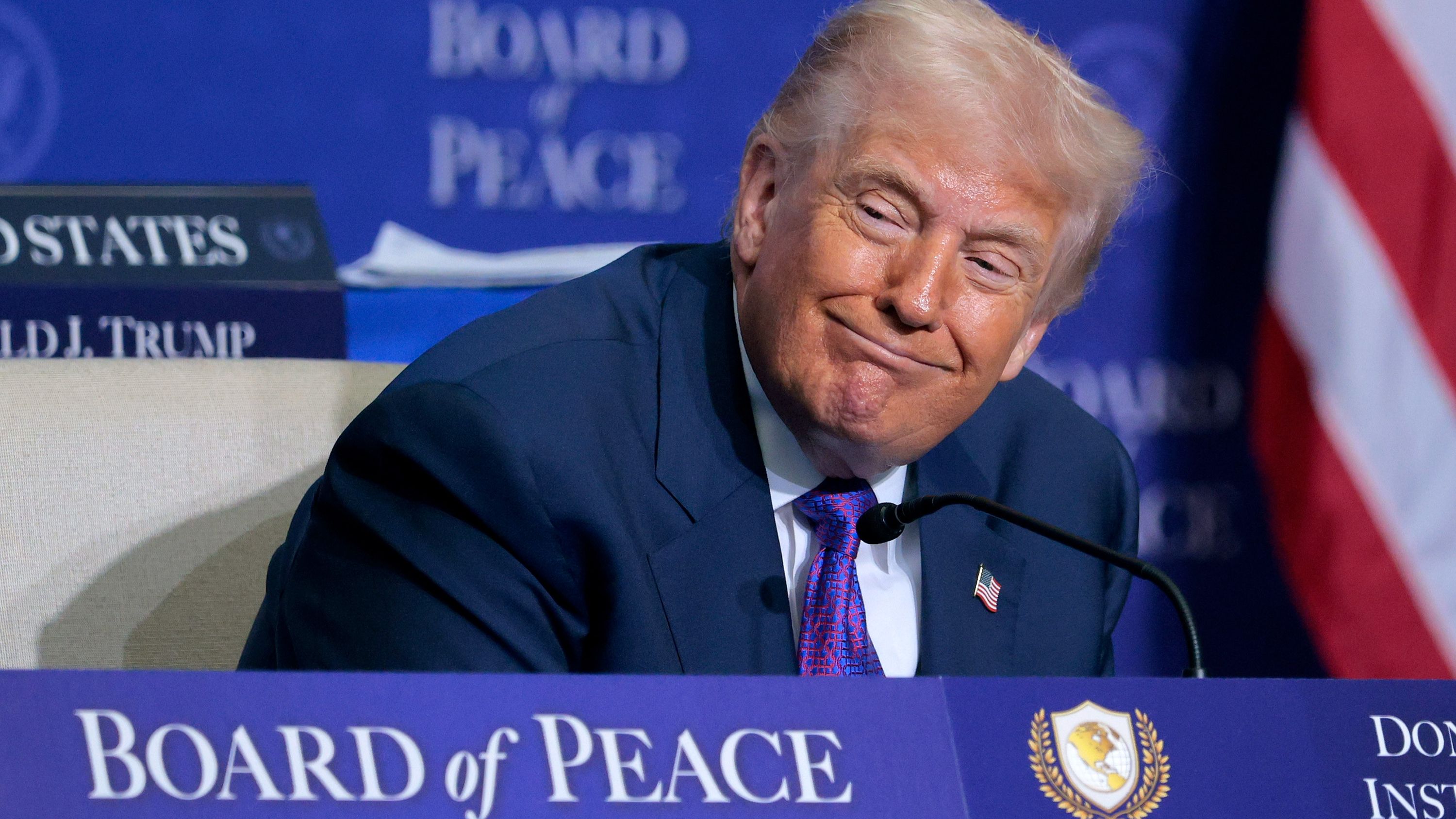 President Trump Convenes Board Of Peace's Inaugural Meeting