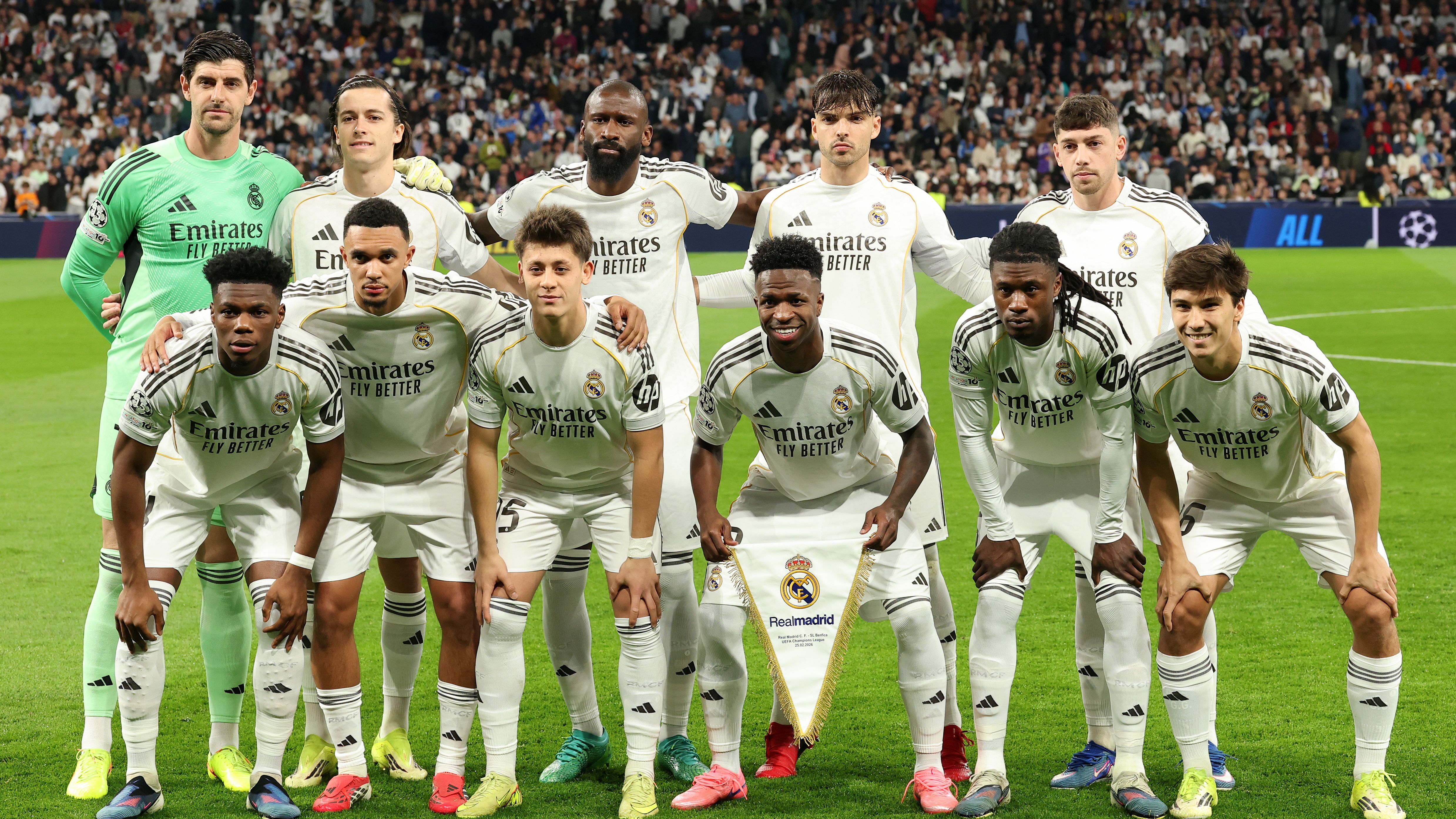 Real Madrid C.F. v SL Benfica - UEFA Champions League 2025/26 League Knockout Play-off Second Leg