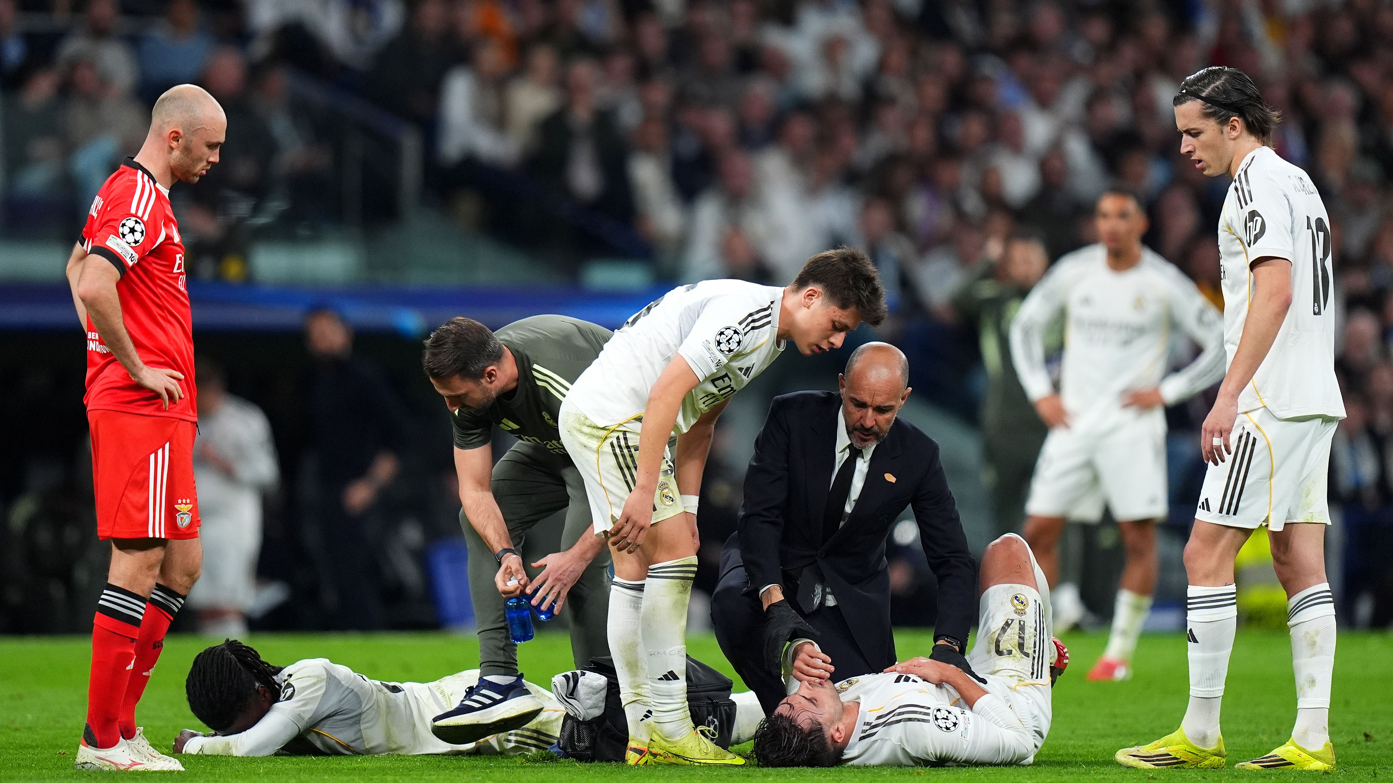 Real Madrid C.F. v SL Benfica - UEFA Champions League 2025/26 League Knockout Play-off Second Leg