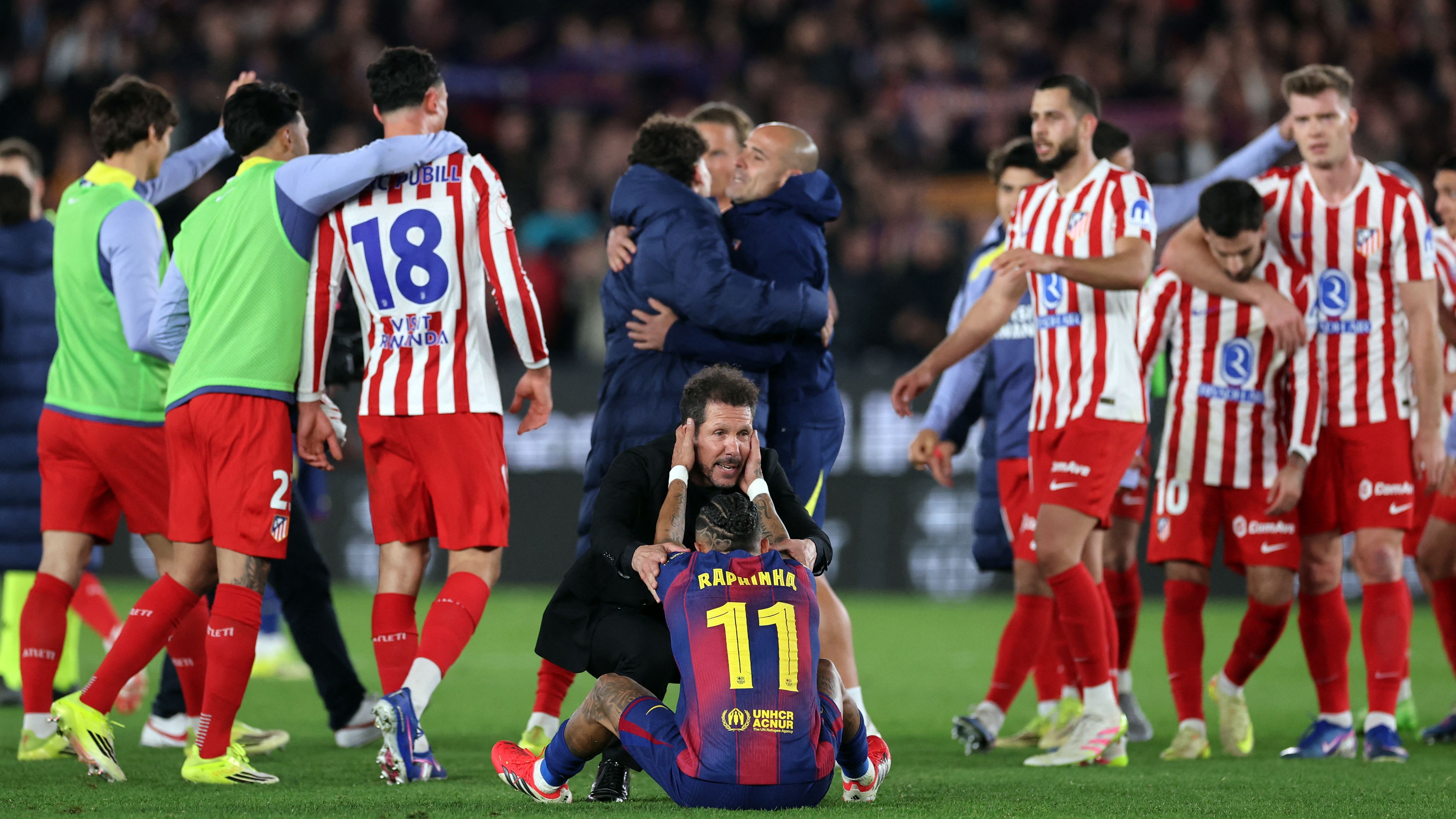 مفارقة كروية مثيرة.. أتلتيكو الجديد يهاجم وبرشلونة يدفع الثمن في دوري الأبطال