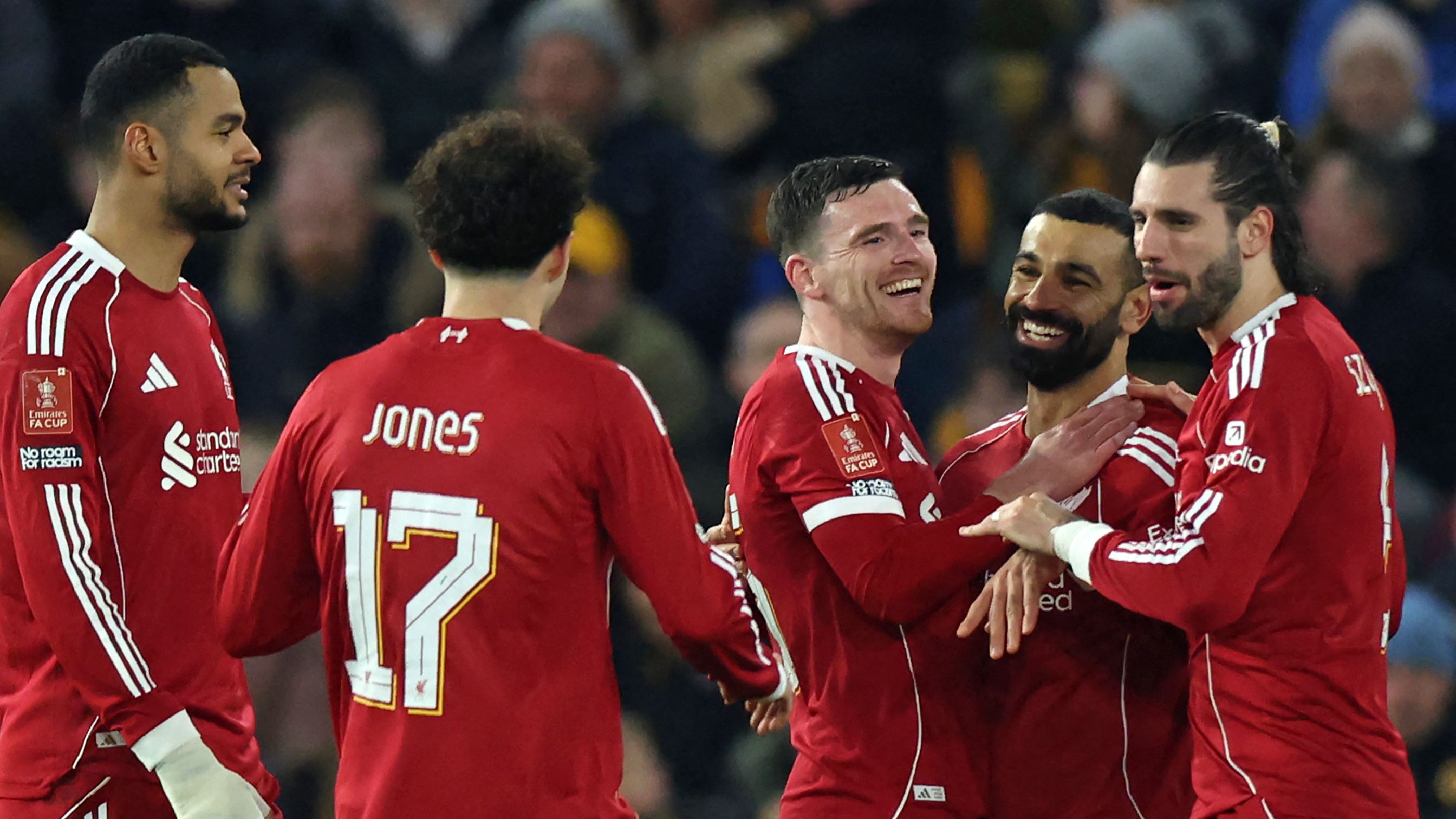 صلاح يقود ليفربول لعبور وولفرهامبتون في كأس الاتحاد الإنجليزي