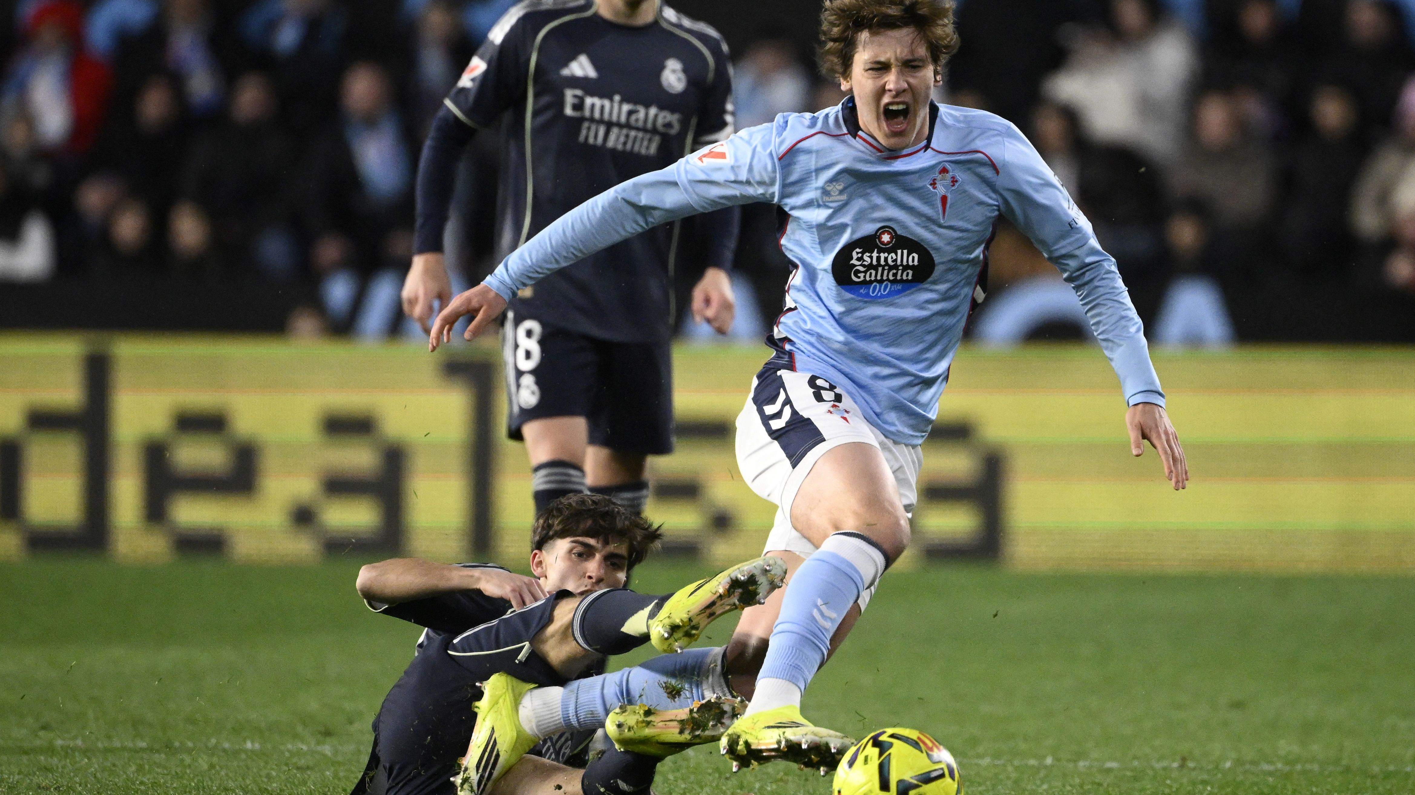 Real Madrid vs. Celta Vigo Balaídos: controversial goal photo