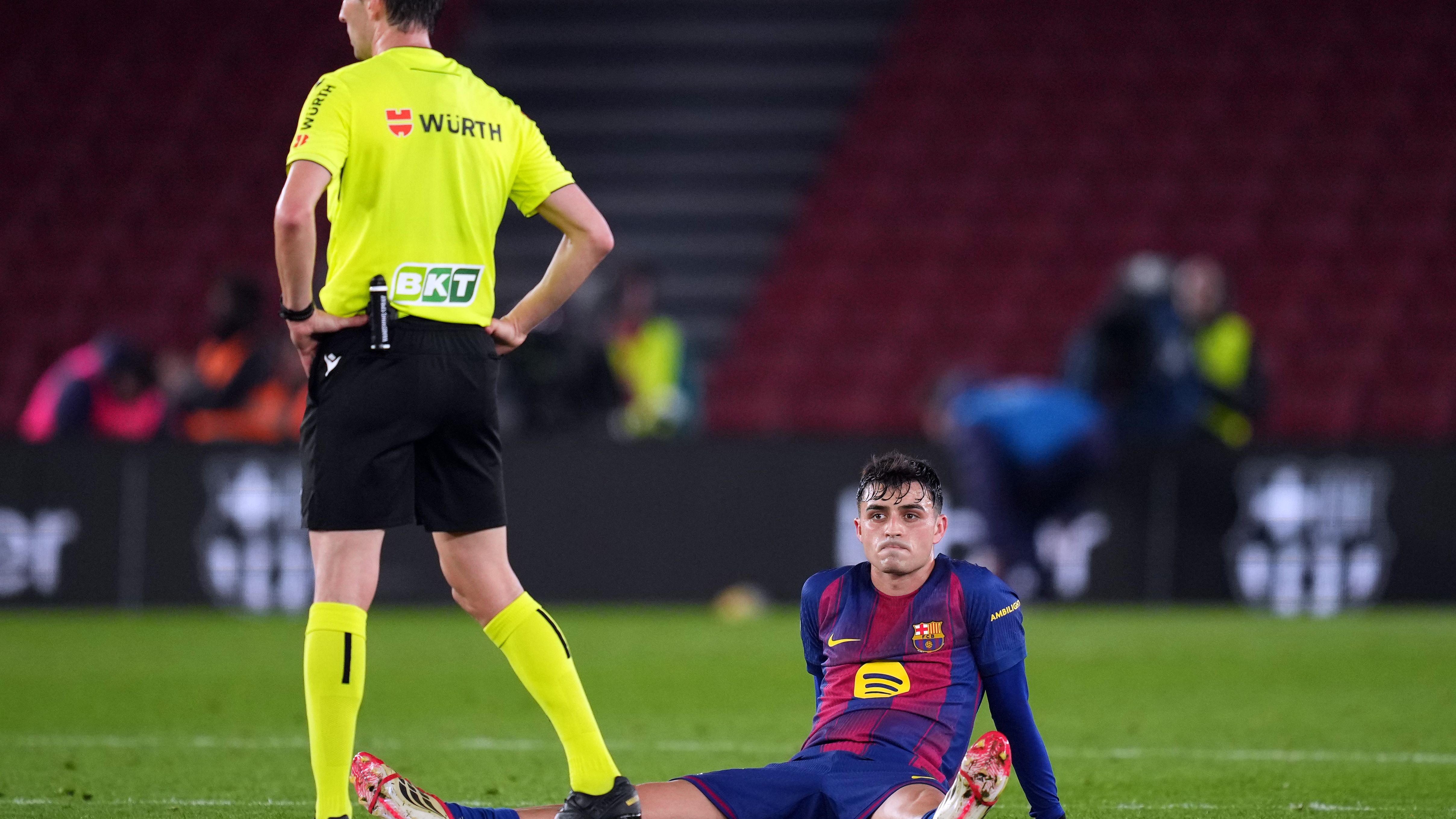 بيدري يبذل قصارى جهده في موقعة برشلونة وأتلتيكو مدريد بكأس الملك الإسباني