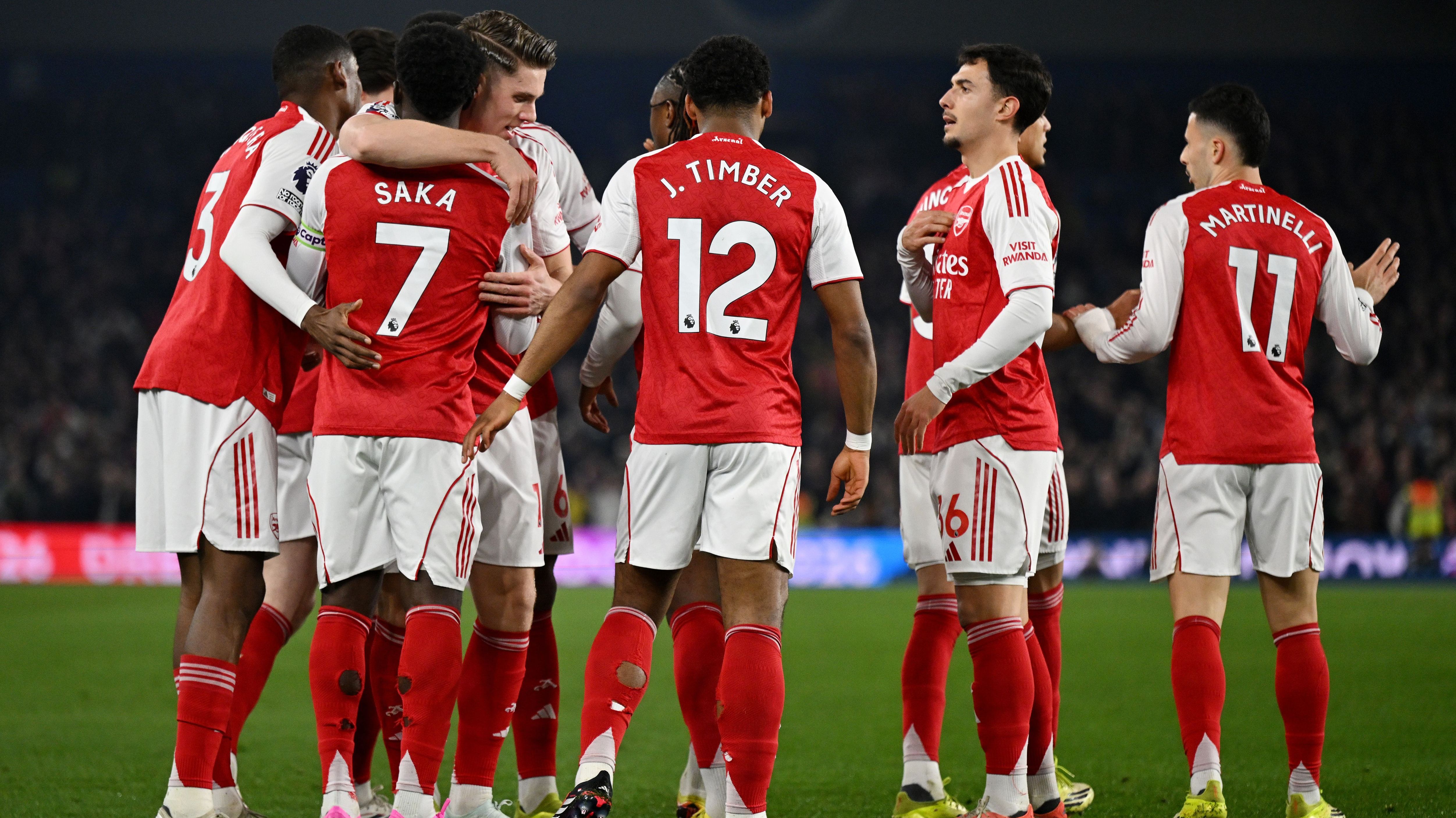 Arsenal vs Brighton 2026 Premier League Getty Images