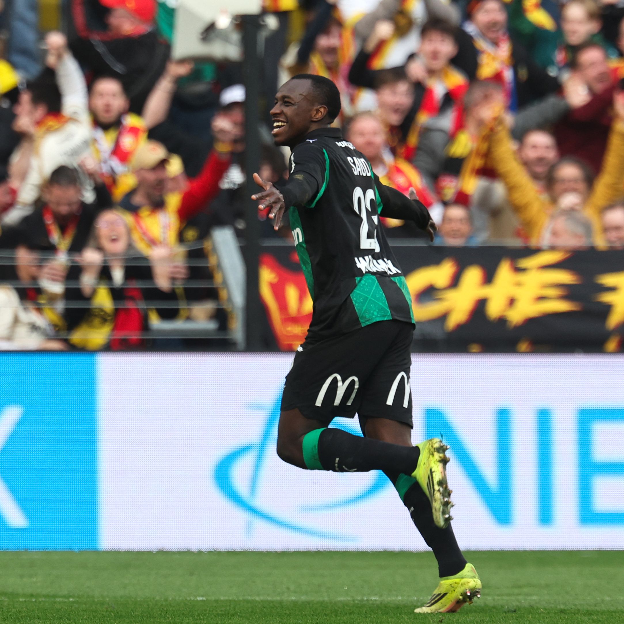 gol Saud Abdul-Hamid Lens Metz Ligue 1