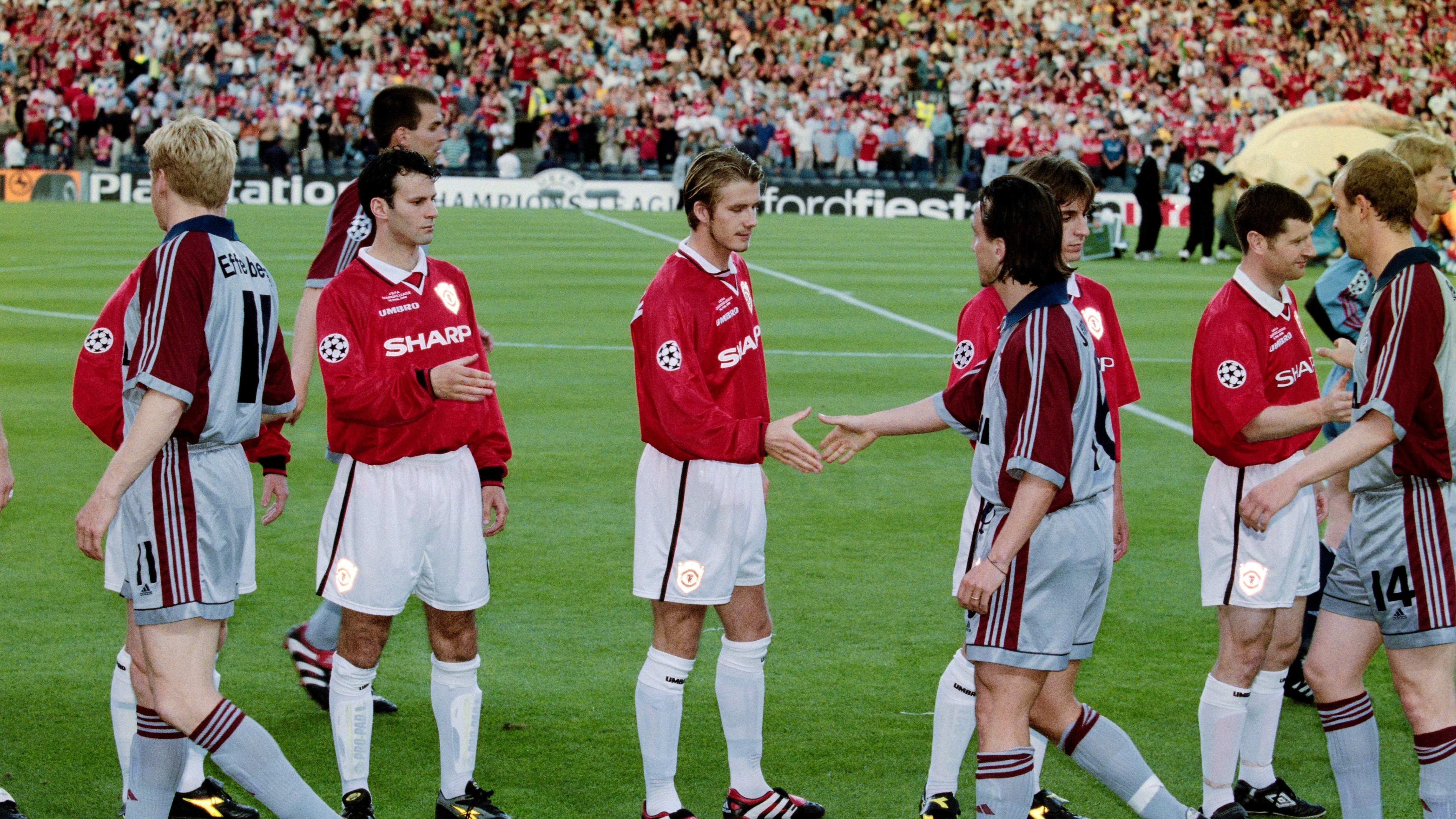 1999 UEFA Champions League Final Manchester United v Bayern Munich