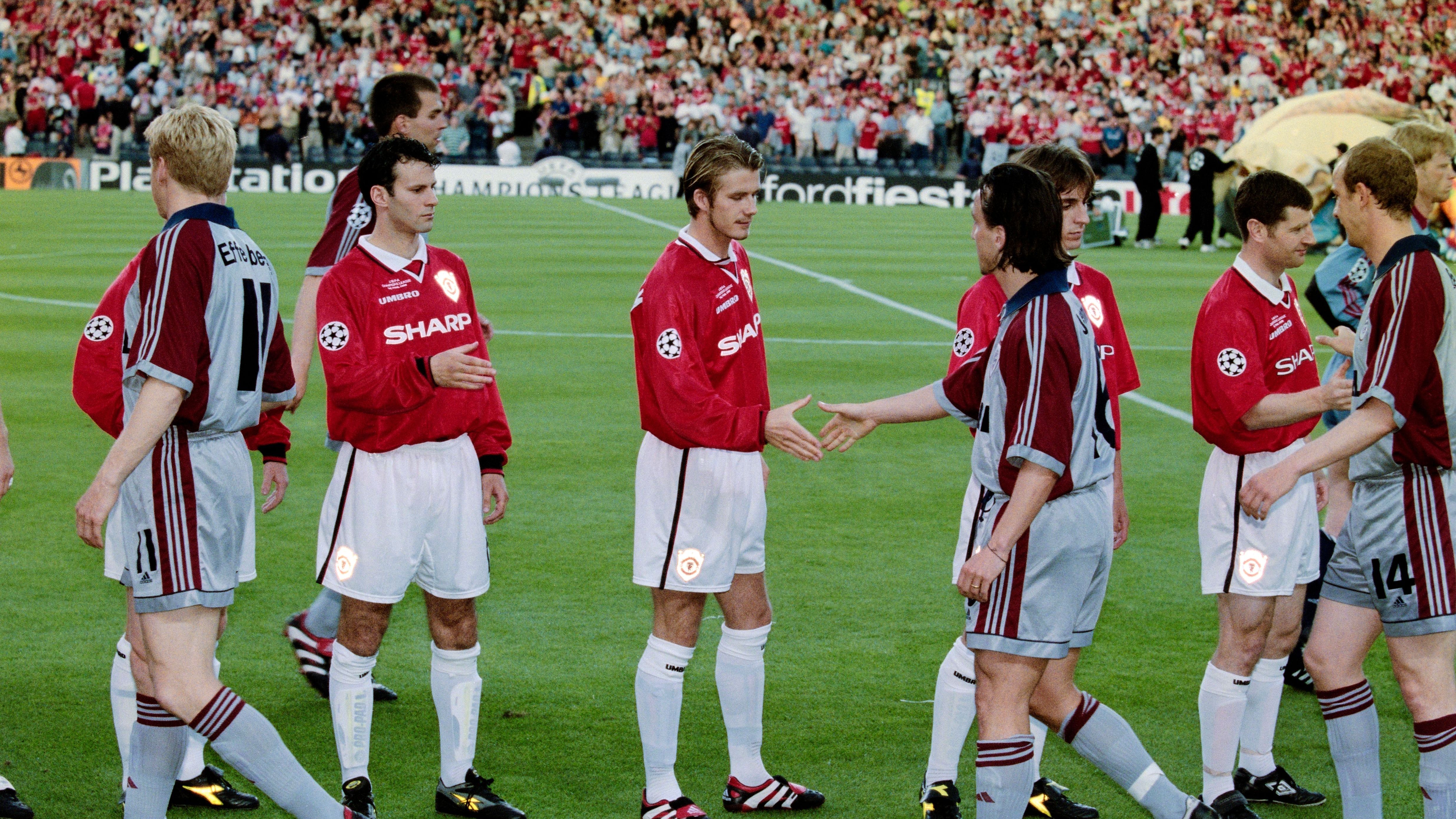 1999 UEFA Champions League Final Manchester United v Bayern Munich