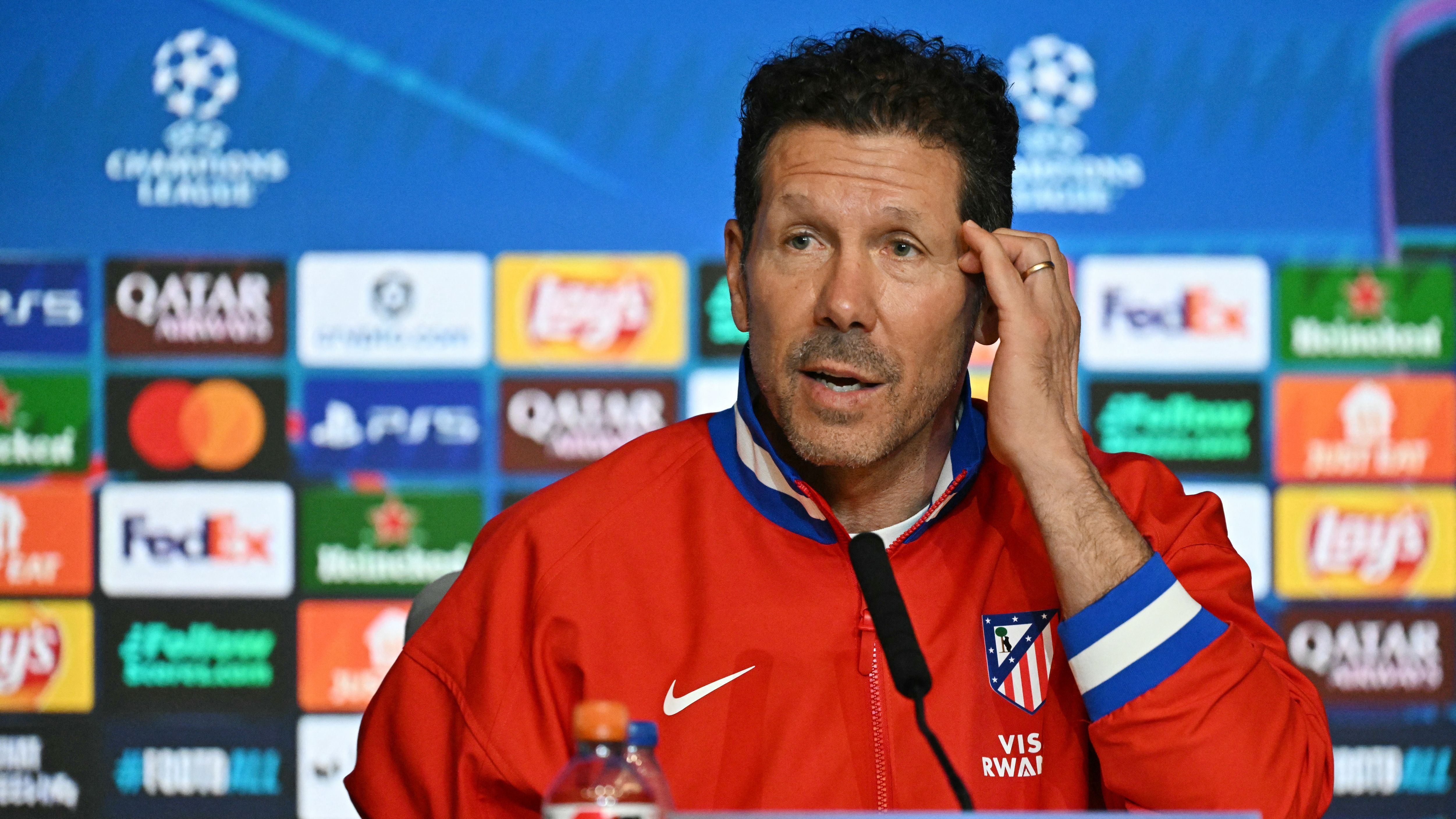 Diego Simeone Atletico Madrid Tottenham press conference ahead of Champions League match