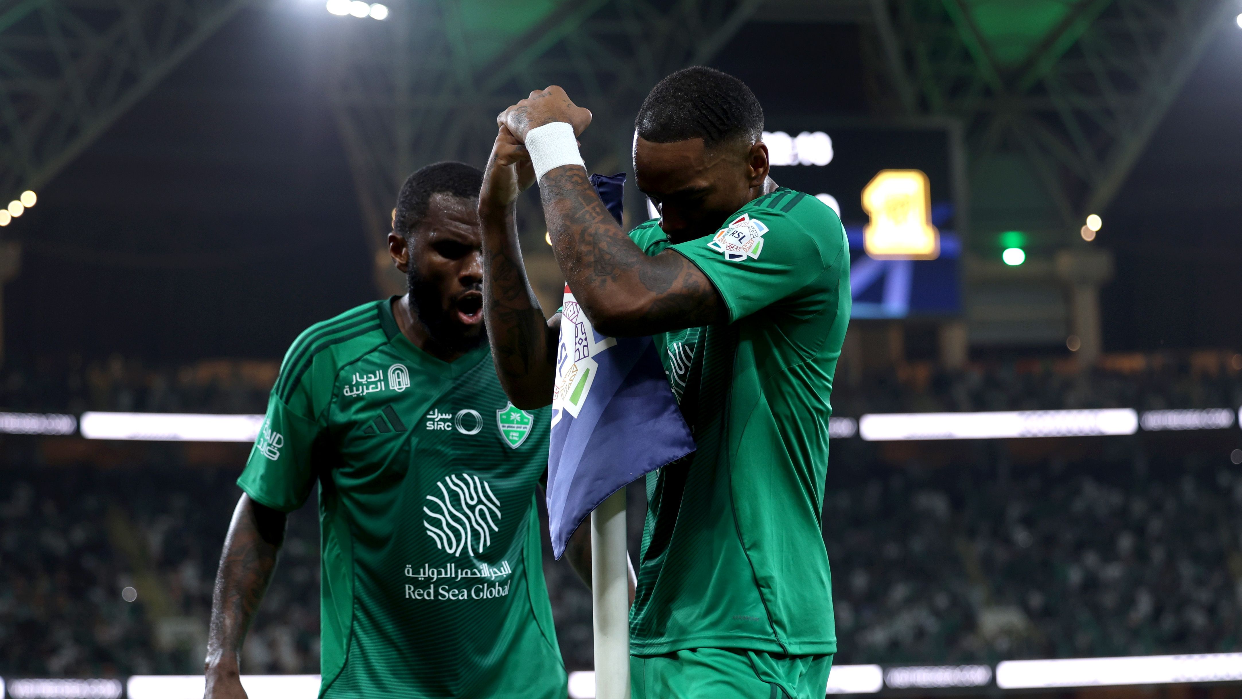 Derbi de Jeddah: Al Ahli vs Al Ittihad Tony celebracion