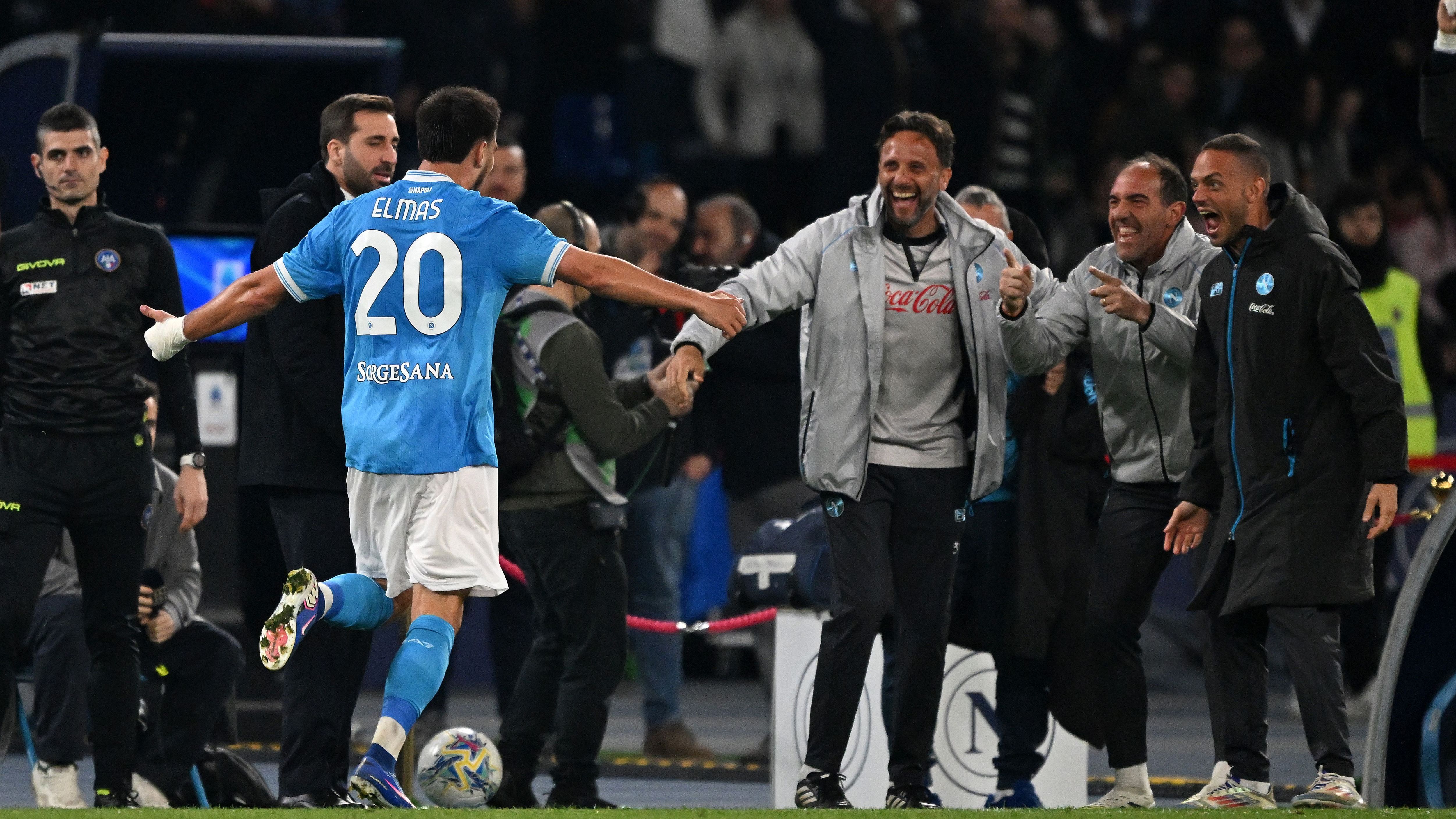 Napoli Torino 2-1 Elmas Santos Elmas 68th minute