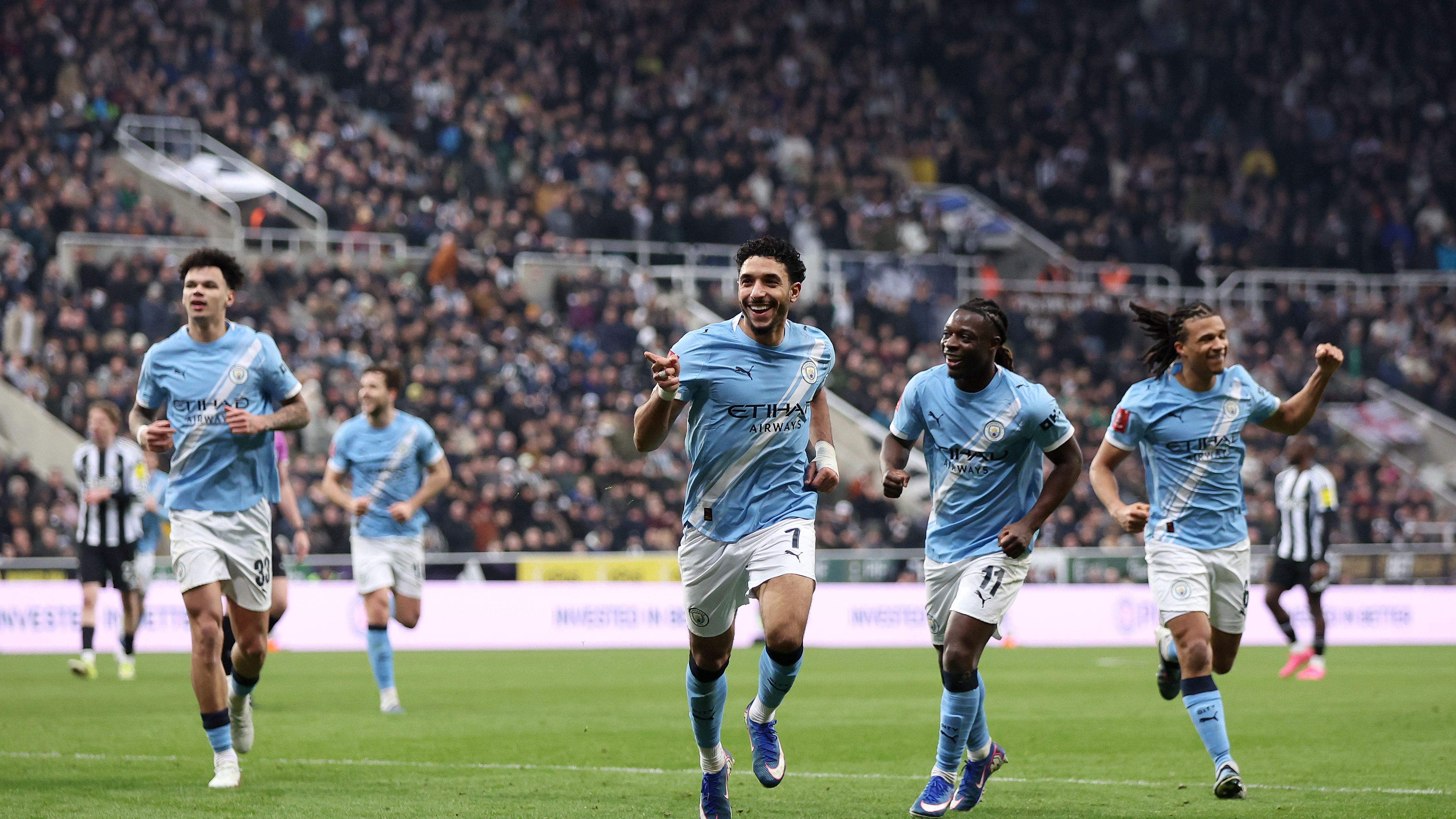 Newcastle United v Manchester City - Emirates FA Cup Fifth Round